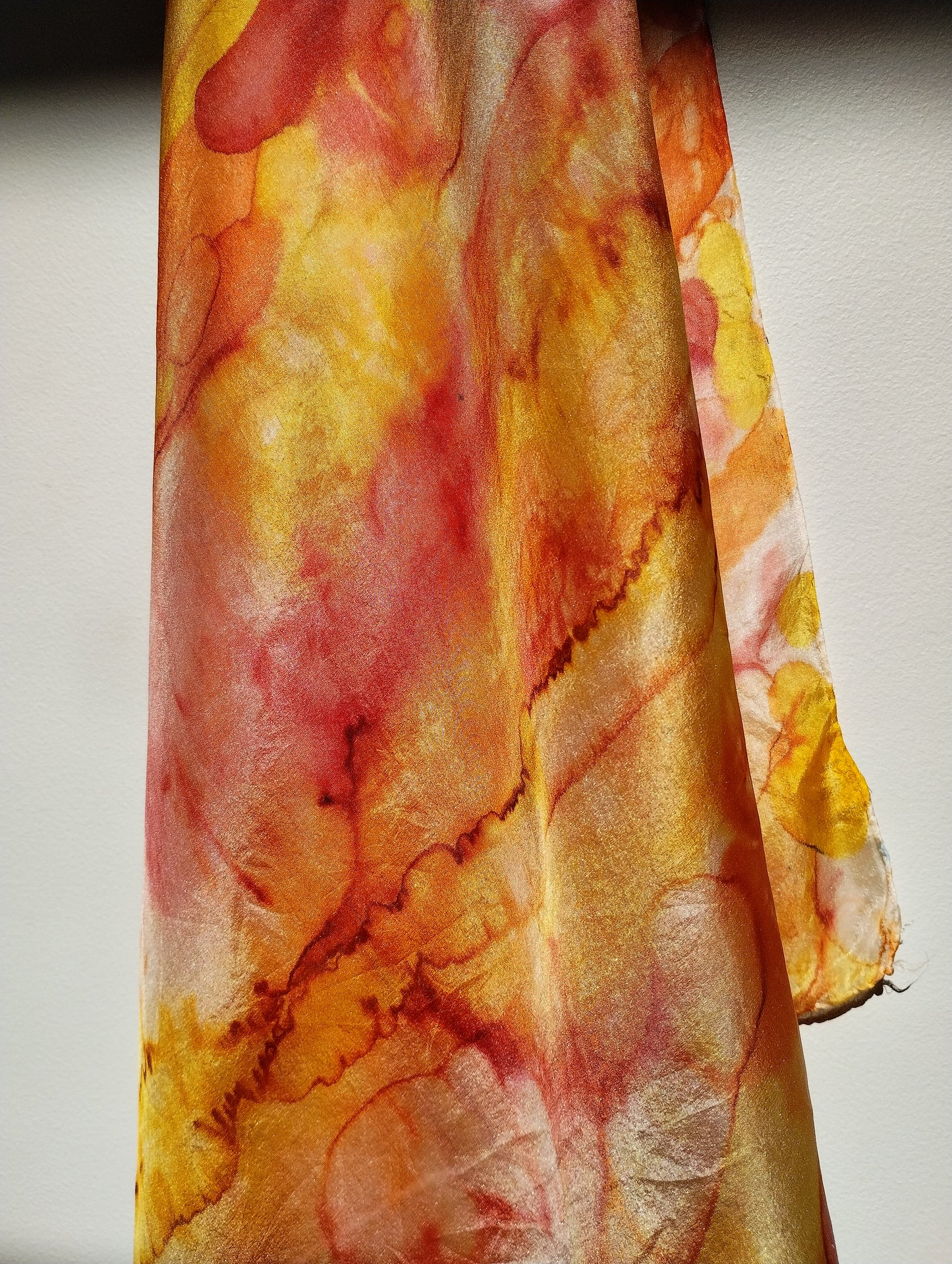 Ink Hand-dyed Silk Scarf