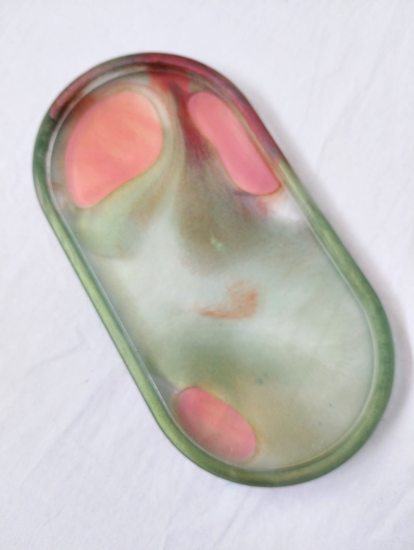 Ink Oval Trinket Tray