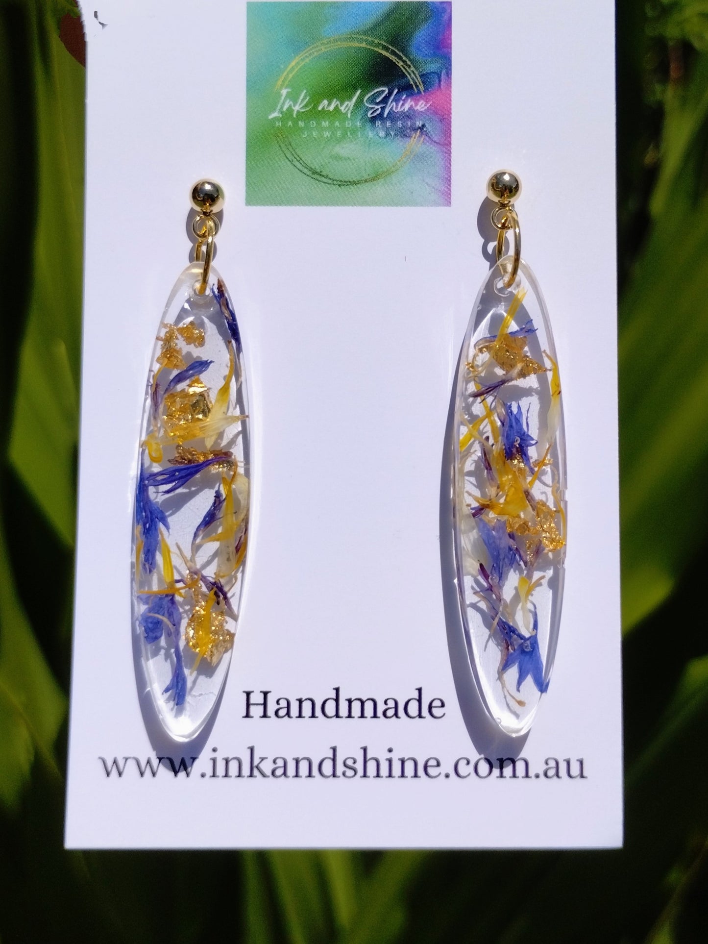 Botanical Drop Earrings