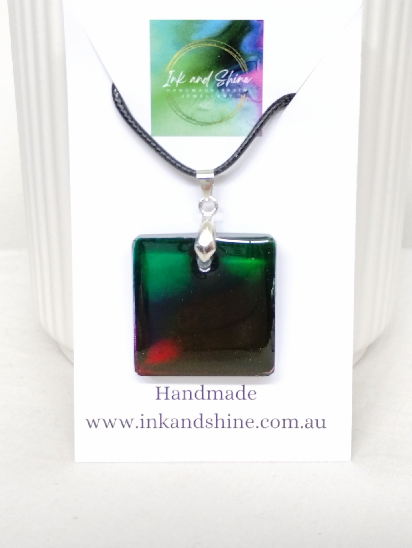 Ink Pendant Necklace