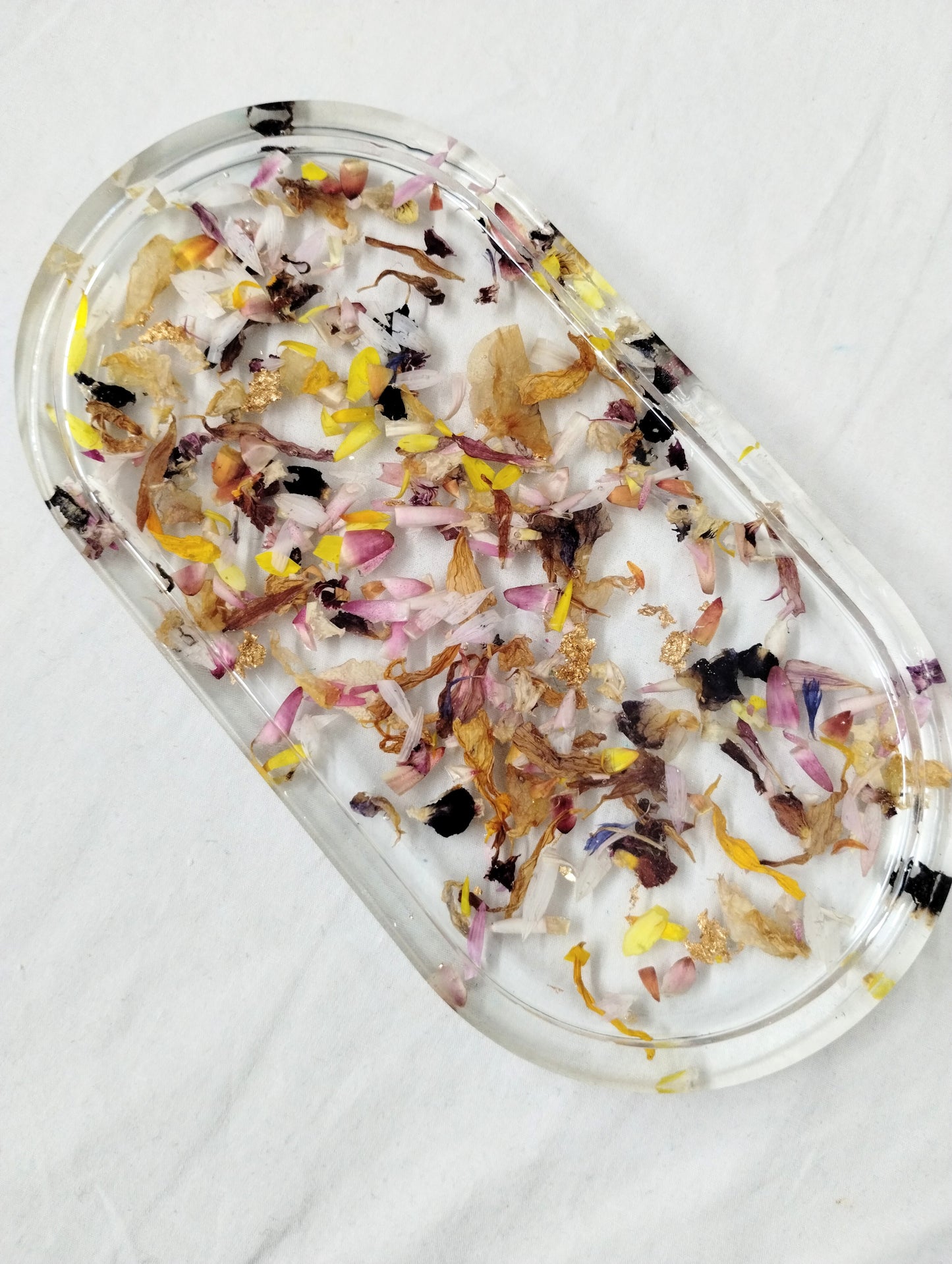 Botanical Oval Trinket Tray