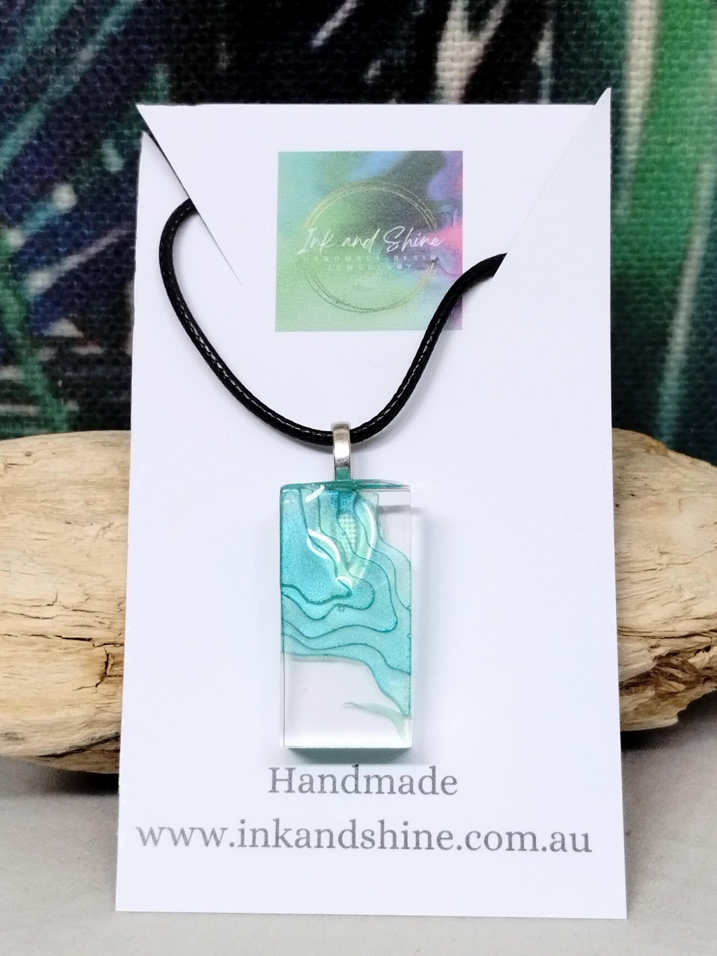 Small Island Pendant Necklace