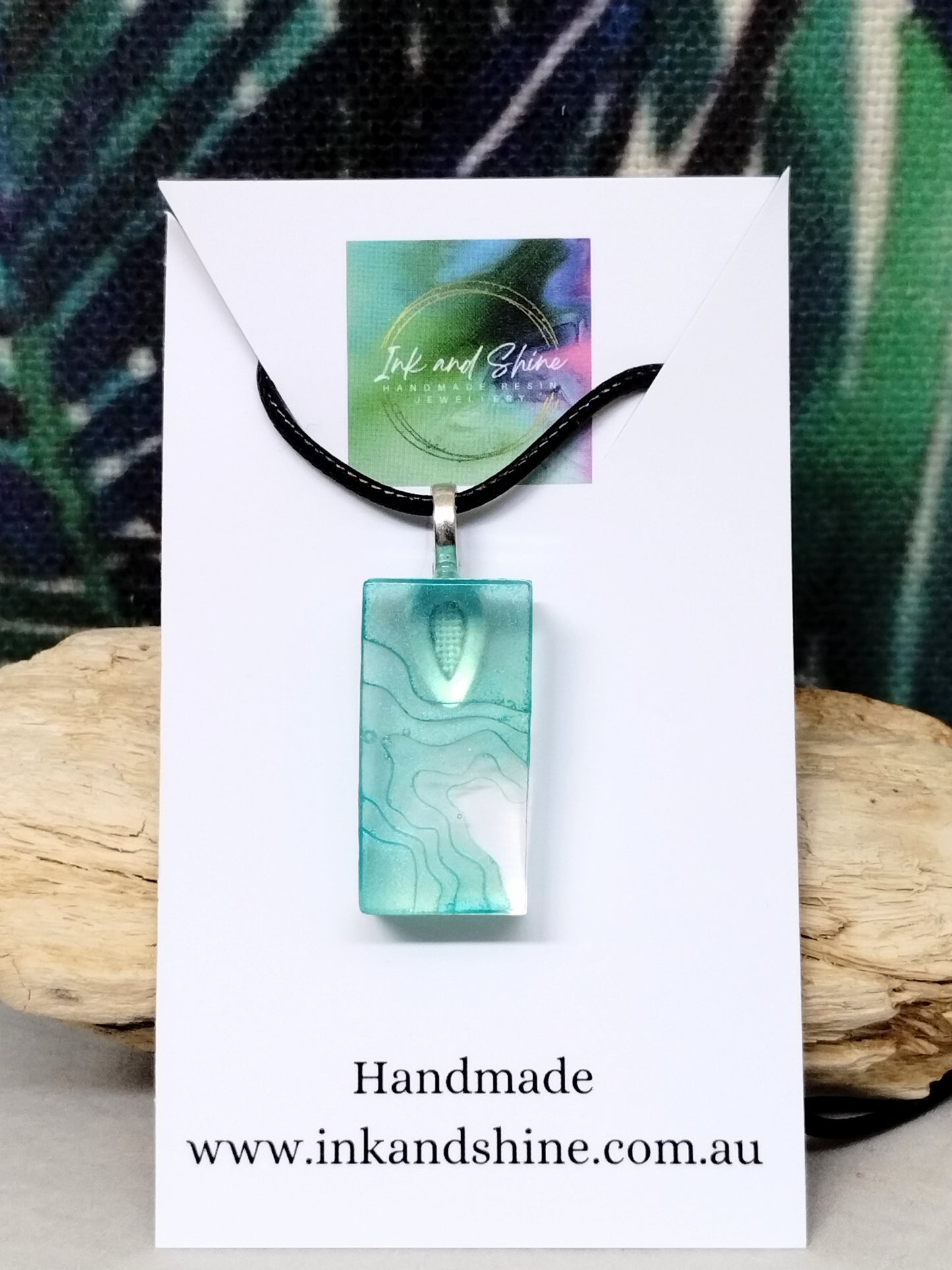 Small Island Pendant Necklace