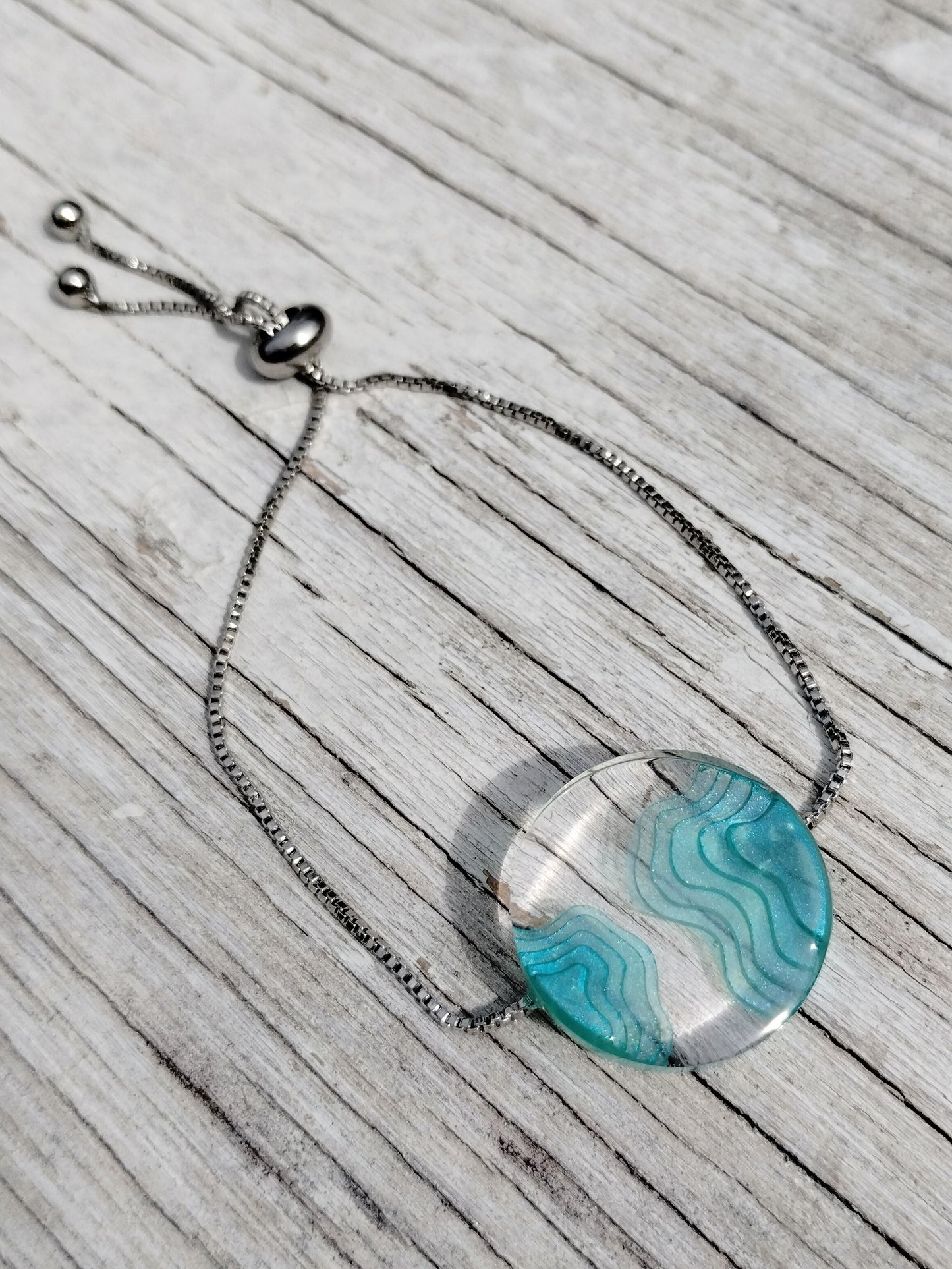 Island Adjustable Slider Bracelet