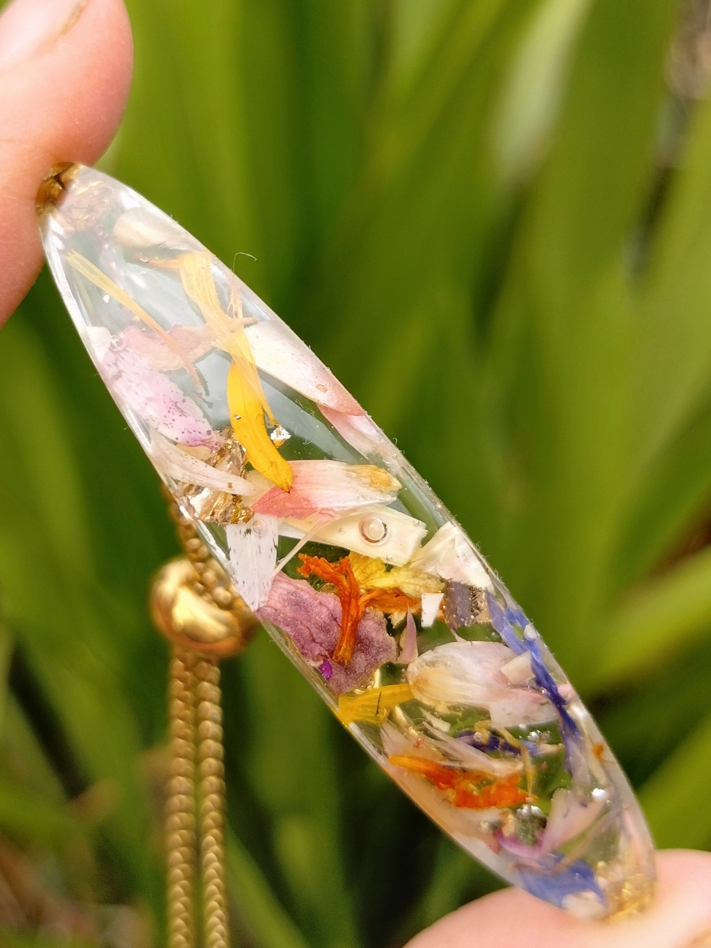 Botanical Adjustable Slider Bracelet