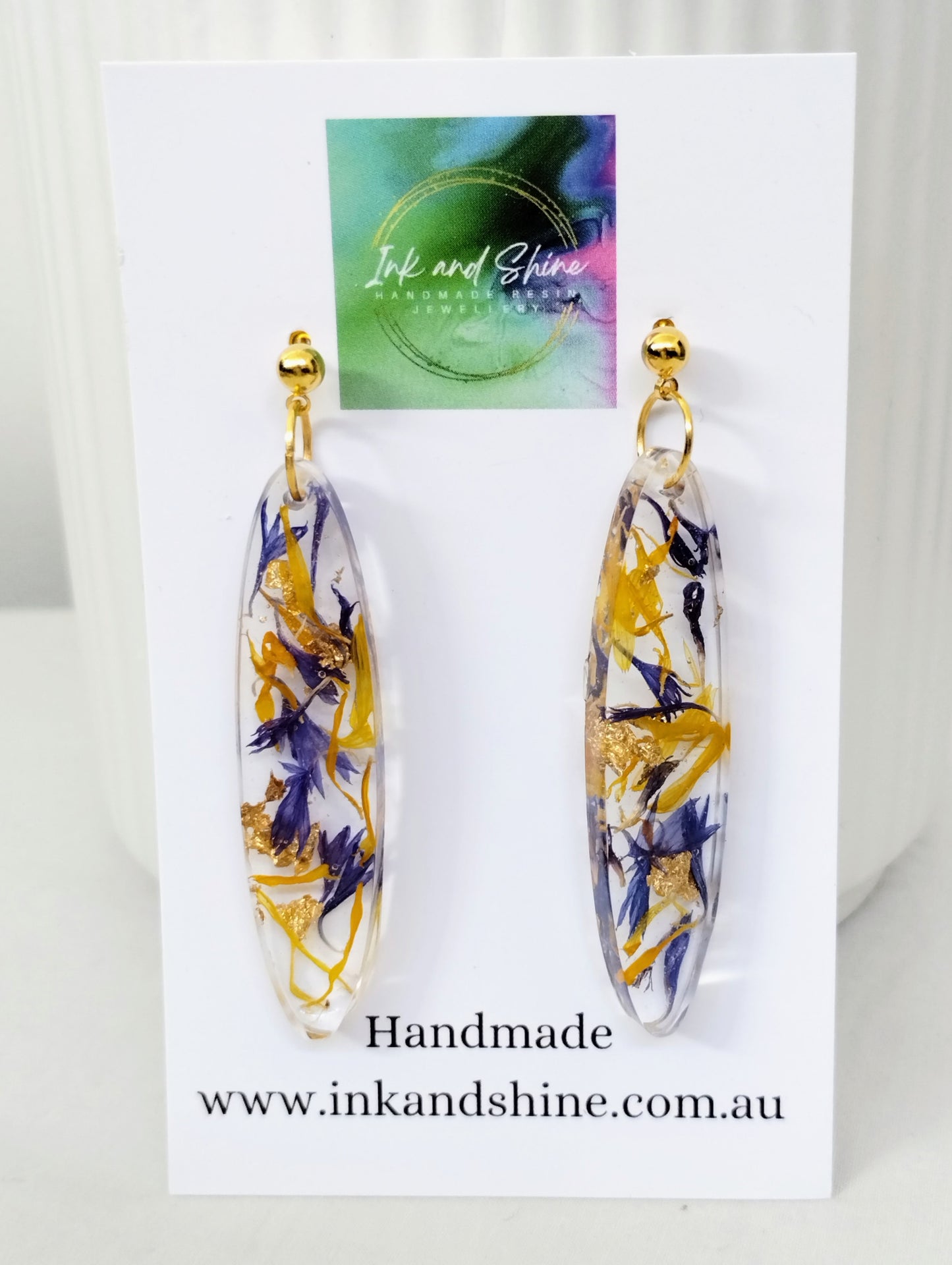 Botanical Drop Earrings