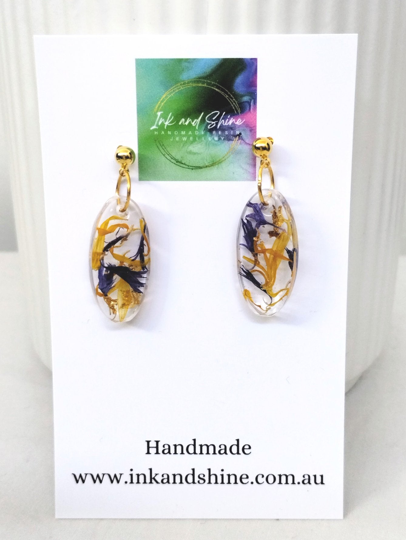 Botanical Drop Earrings