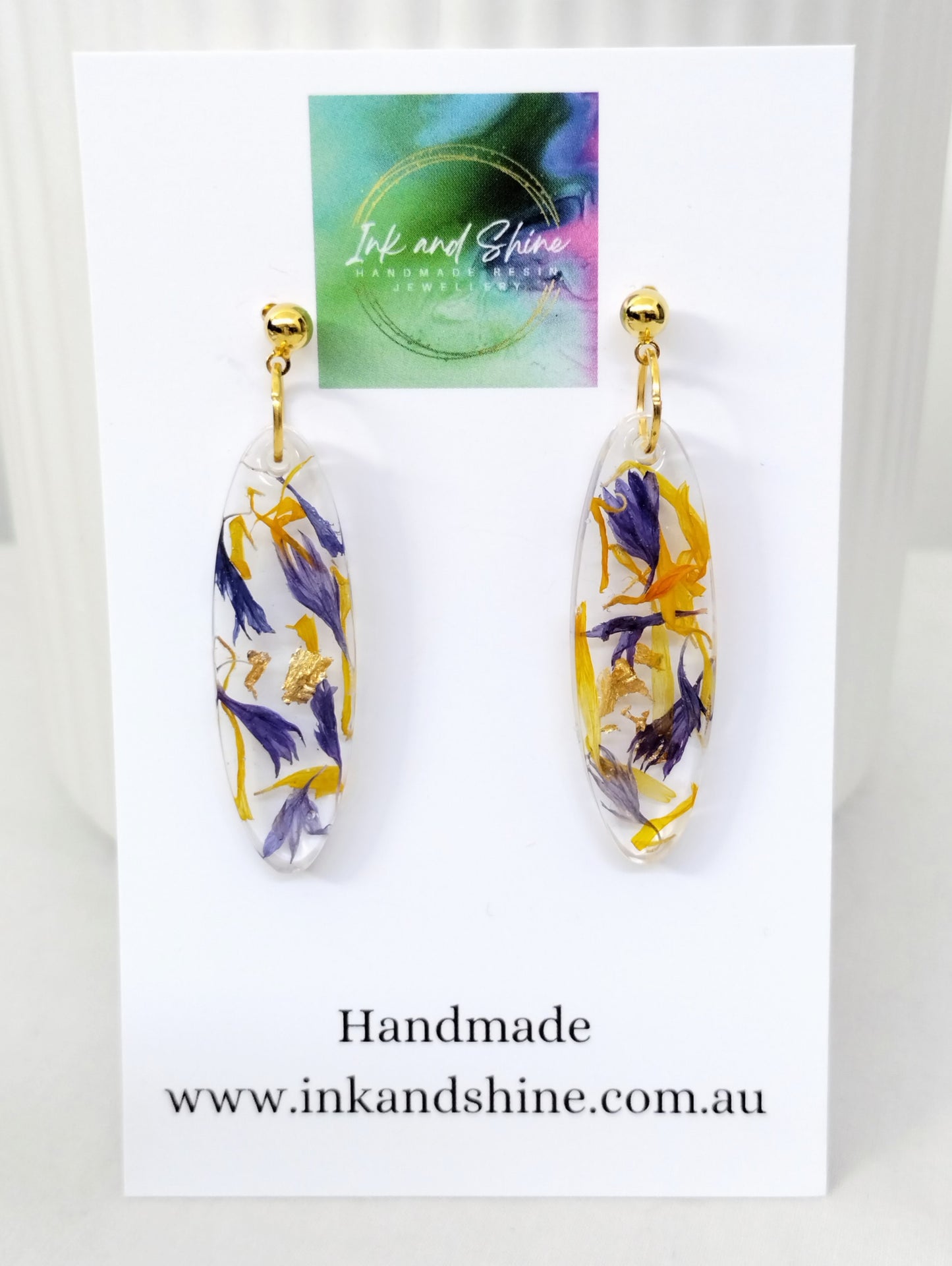 Botanical Drop Earrings