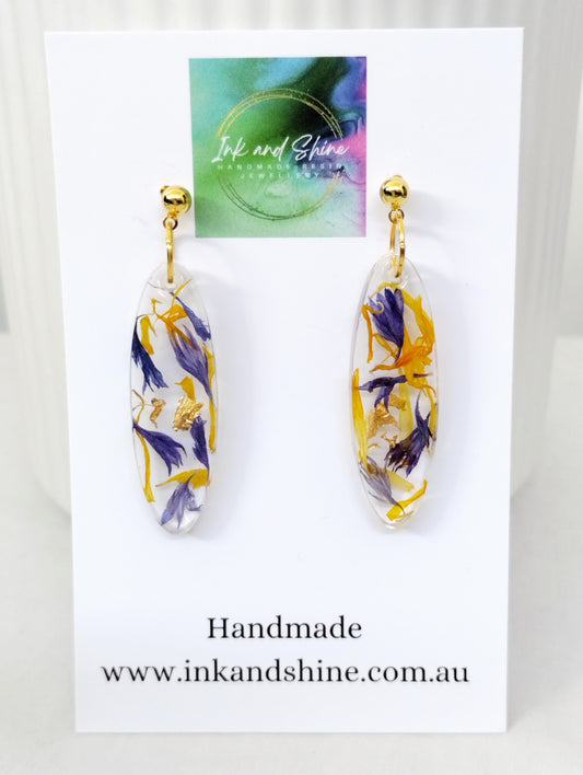 Botanical Drop Earrings