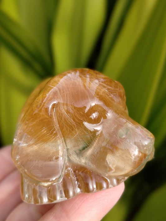 Custom Dog Memorial Keepsake Statue