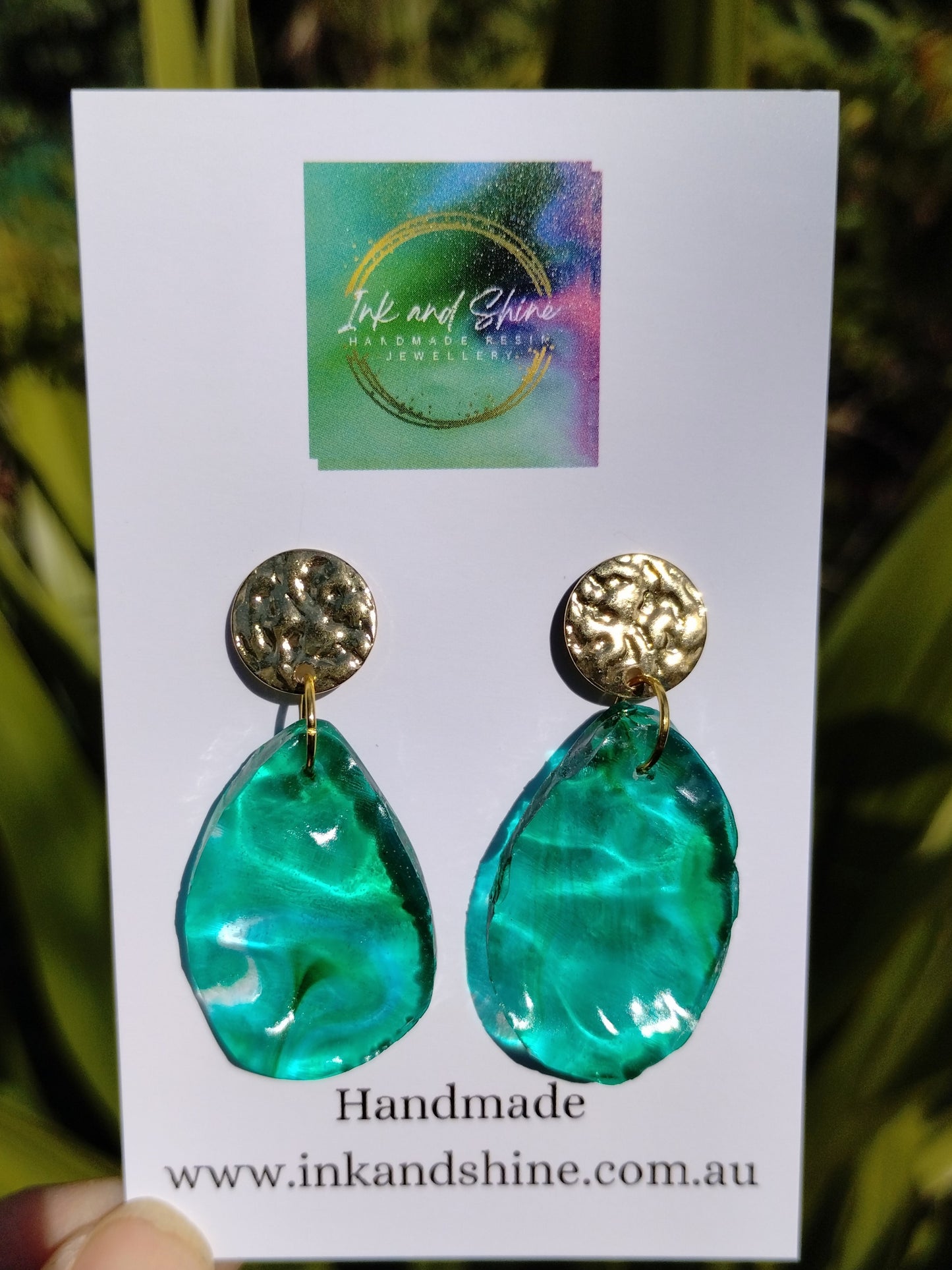 Lagoon Drop Earrings