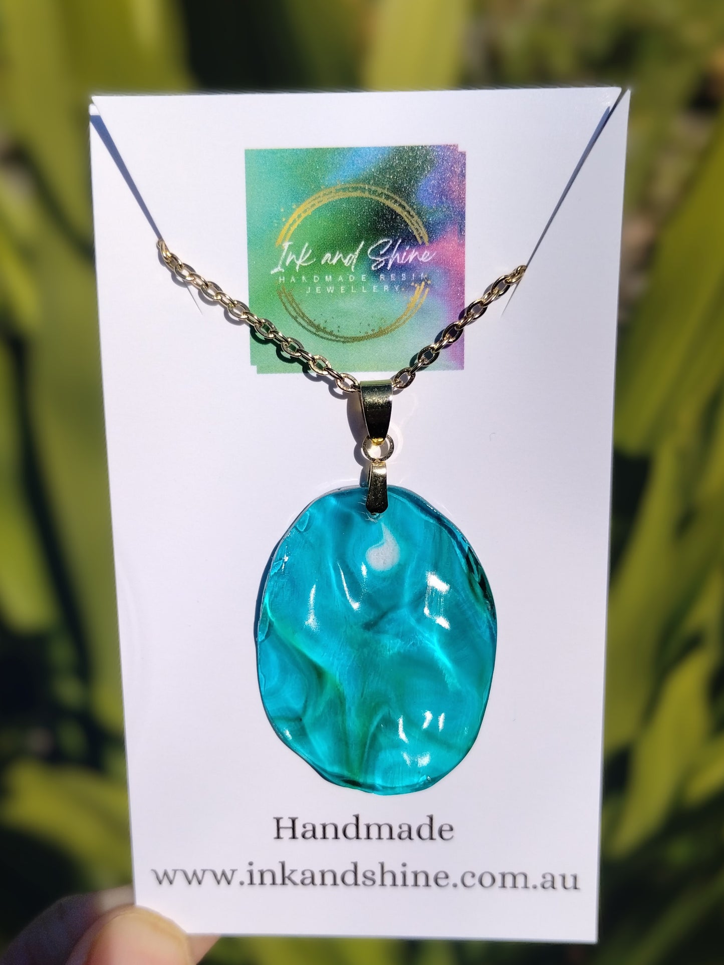 Ocean Pendant Necklace
