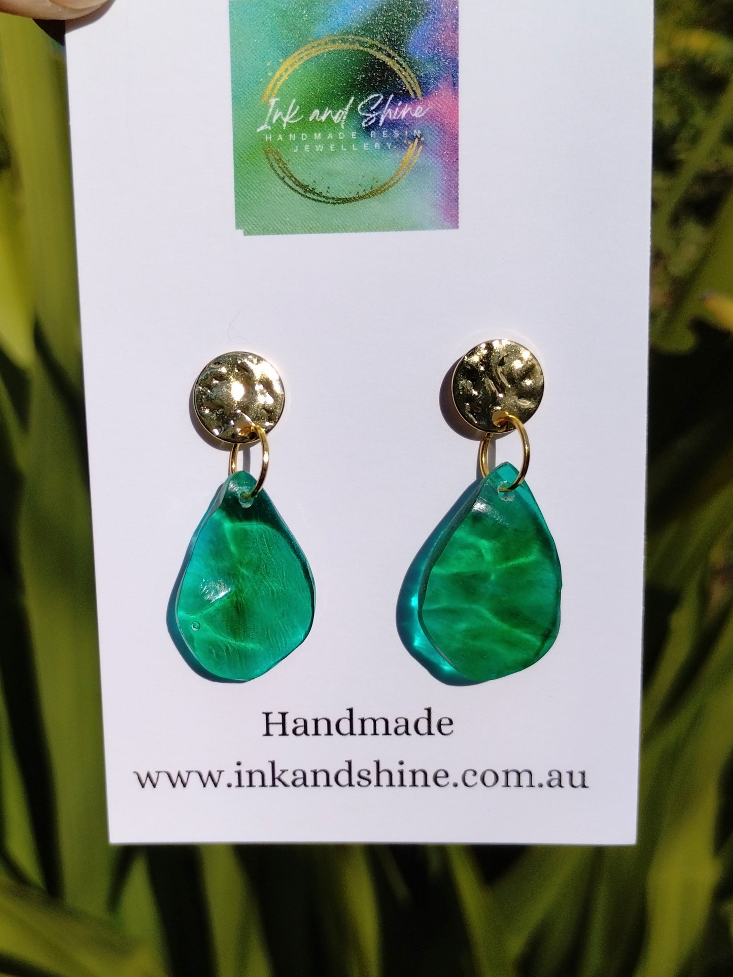 Lagoon Drop Earrings