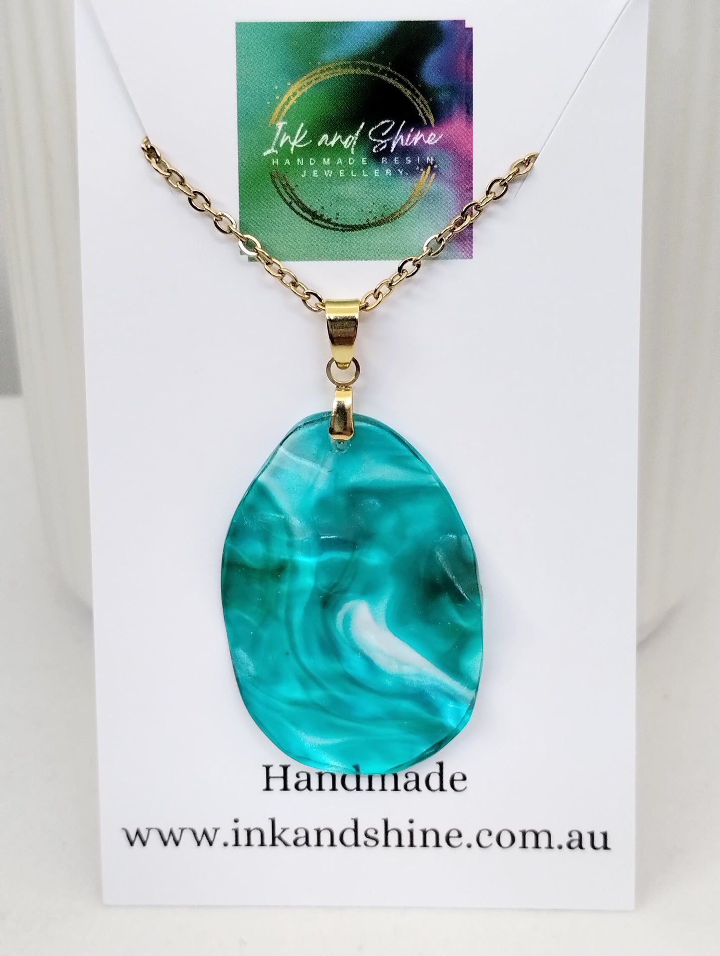 Ocean Pendant Necklace