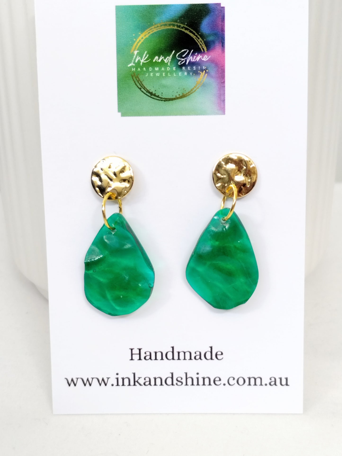 Lagoon Drop Earrings