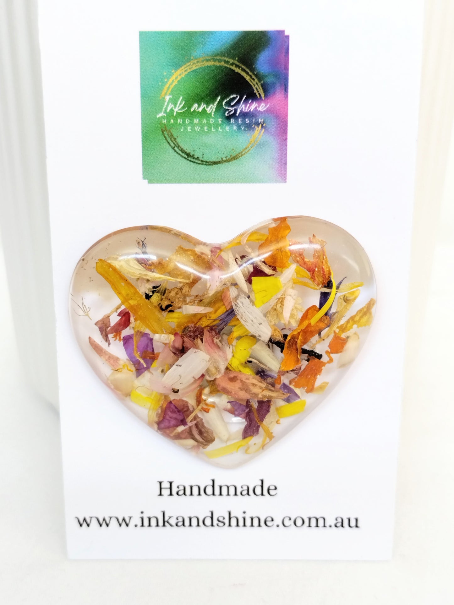 Resin Heart Magnet