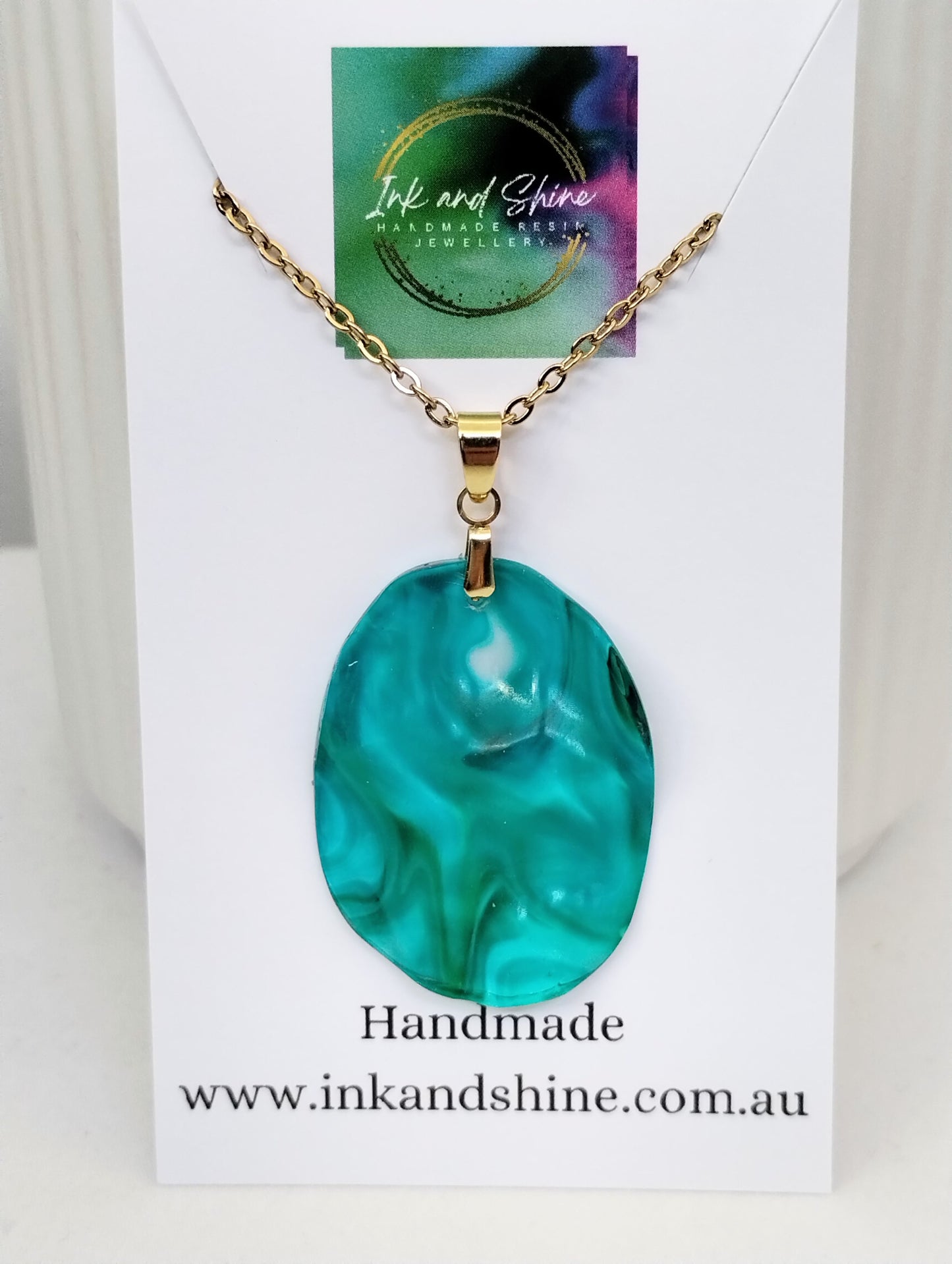 Ocean Pendant Necklace