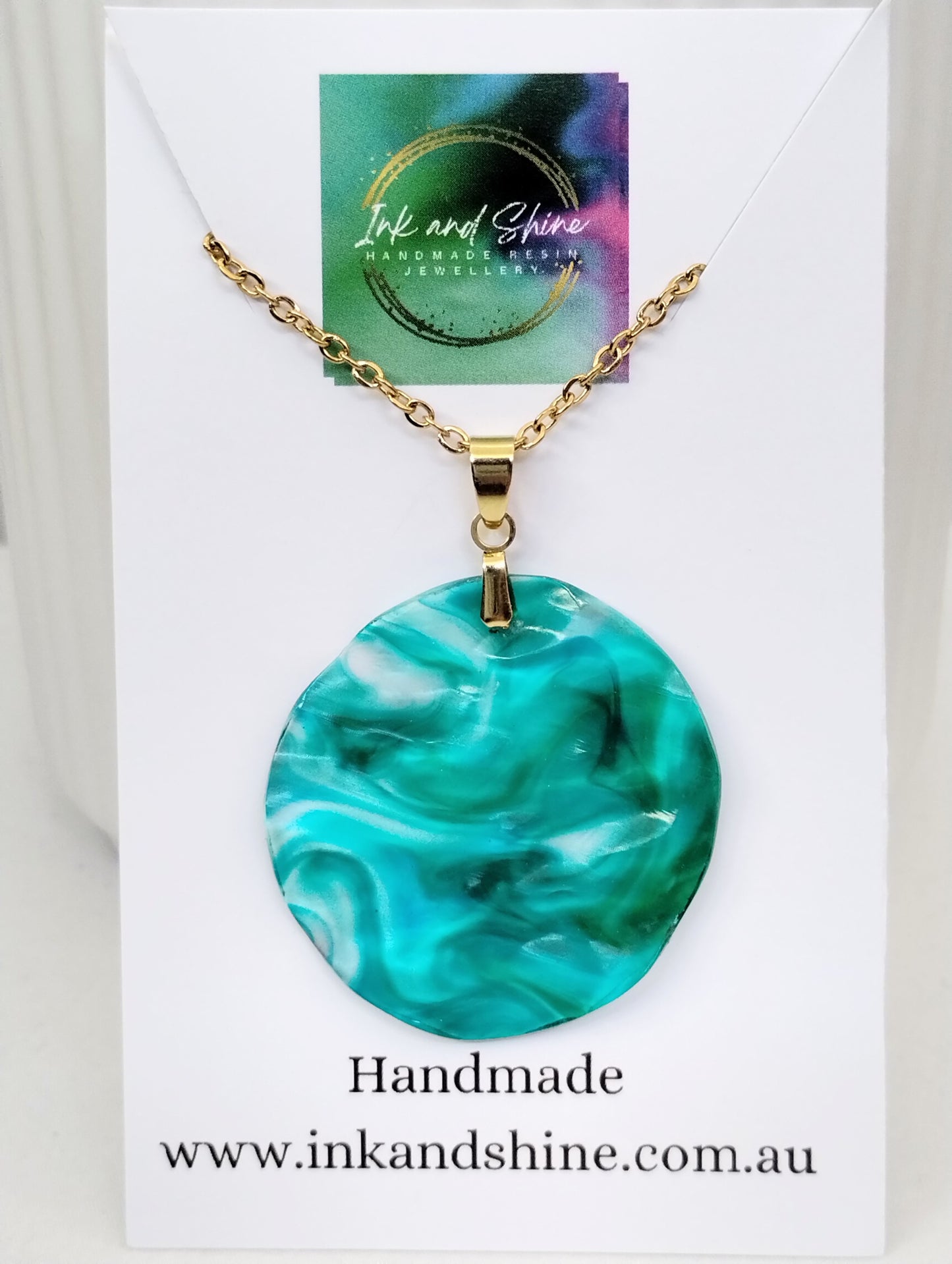 Ocean Pendant Necklace