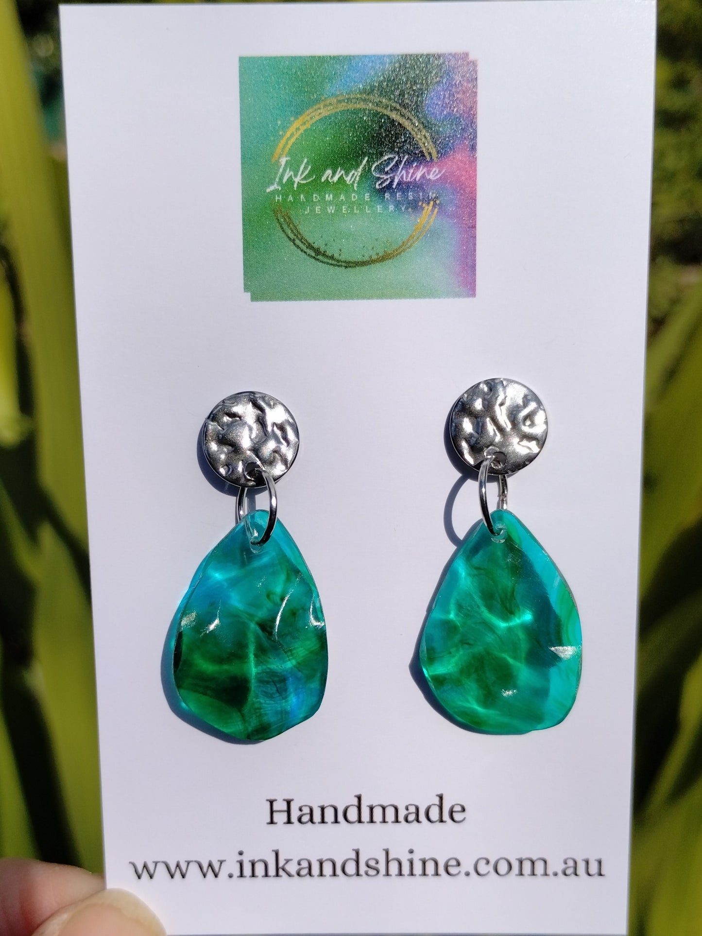 Lagoon Drop Earrings