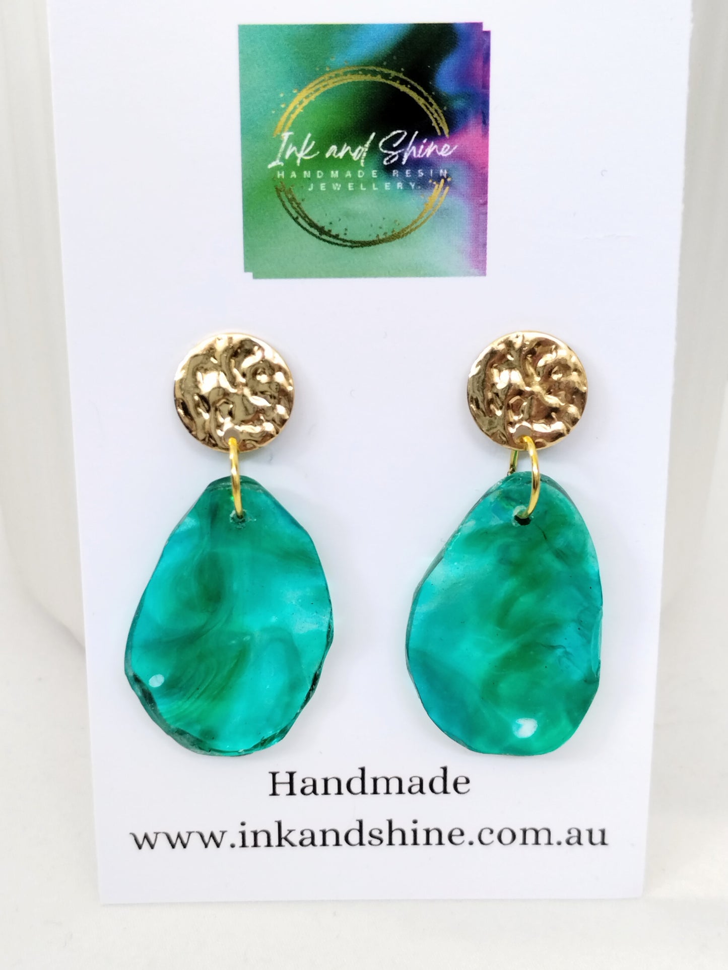 Lagoon Drop Earrings