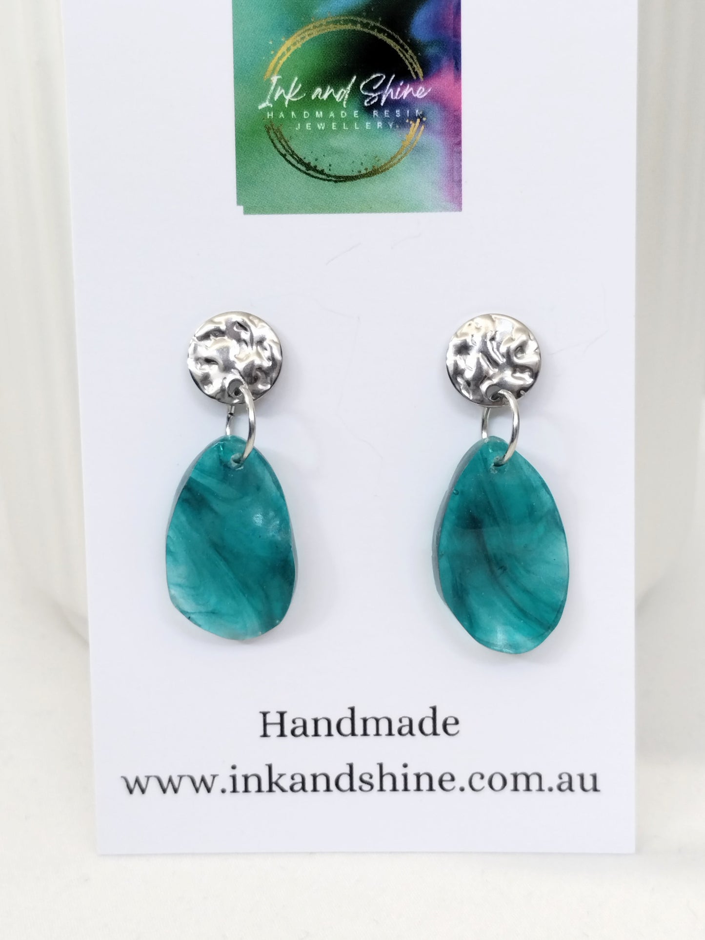 Stormy Sea Drop Earrings