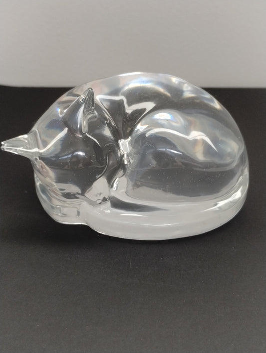 Custom Sleeping Cat Memorial Keepsake Statue