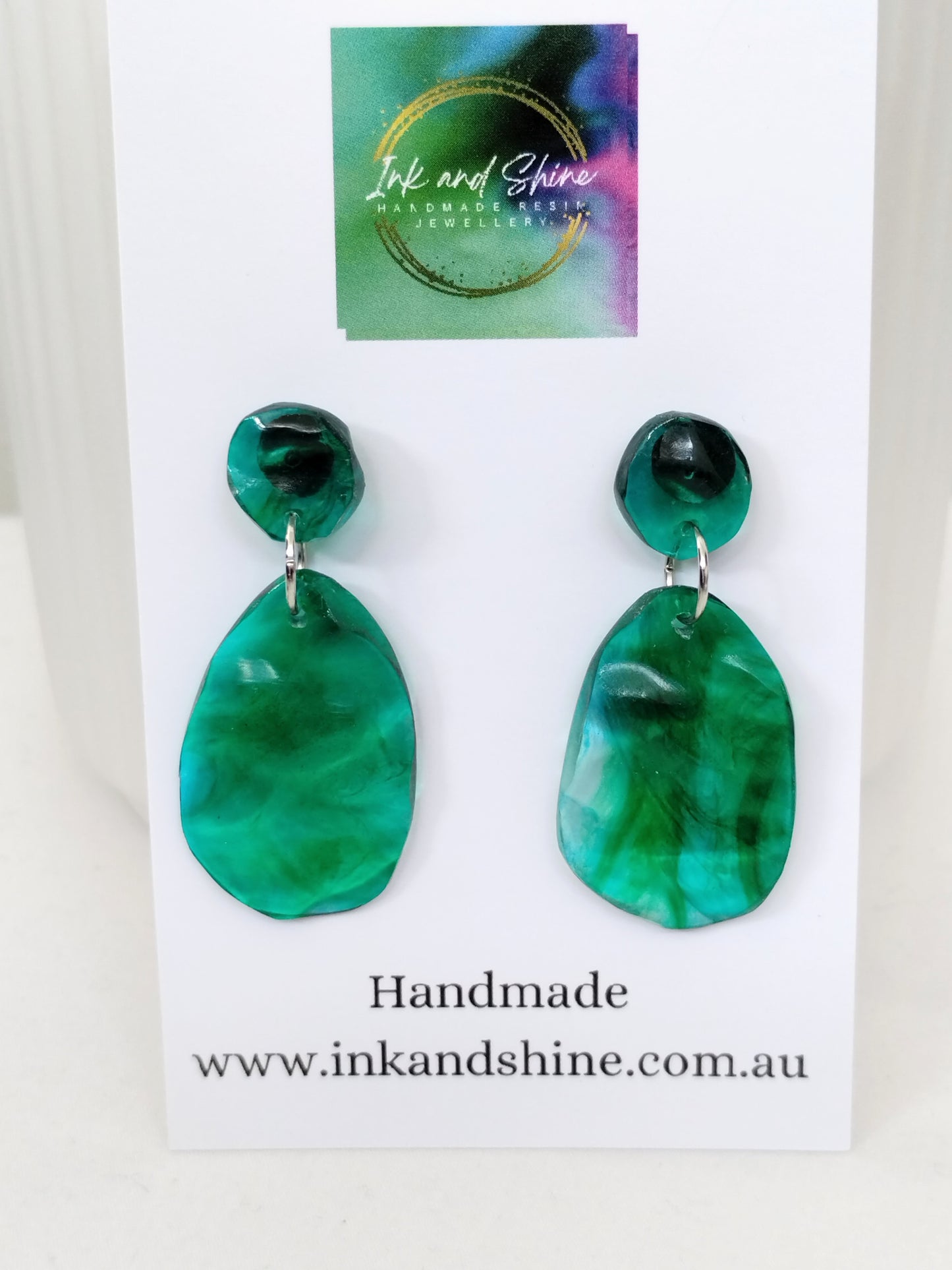 Lagoon Drop Earrings