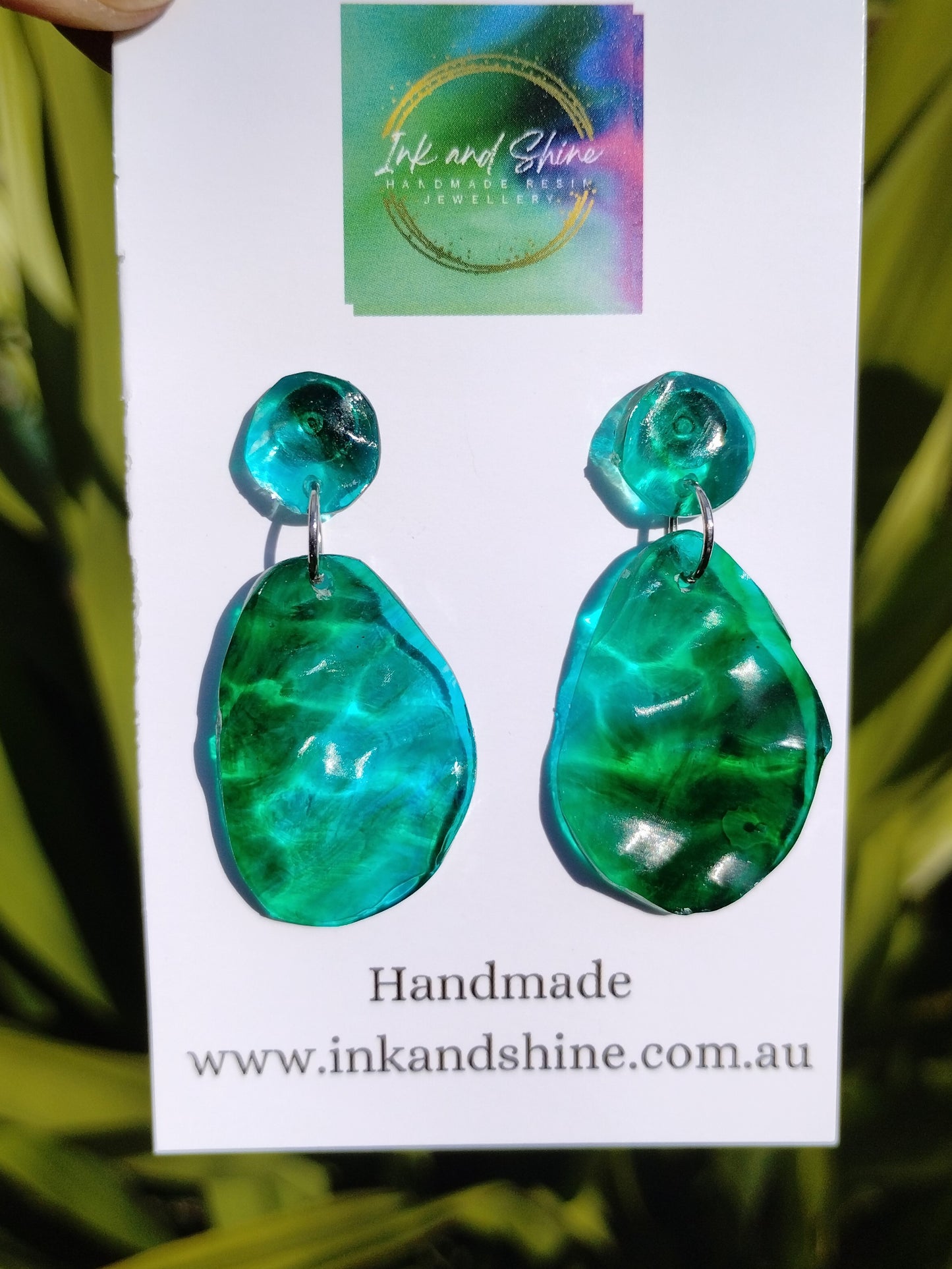Lagoon Drop Earrings