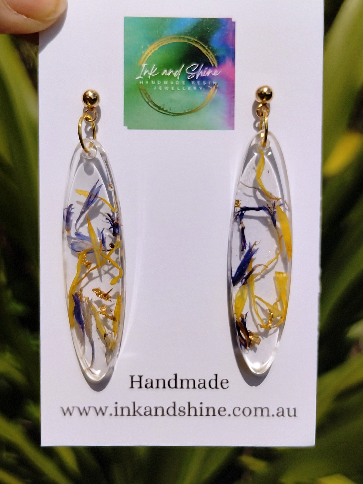 Botanical Drop Earrings