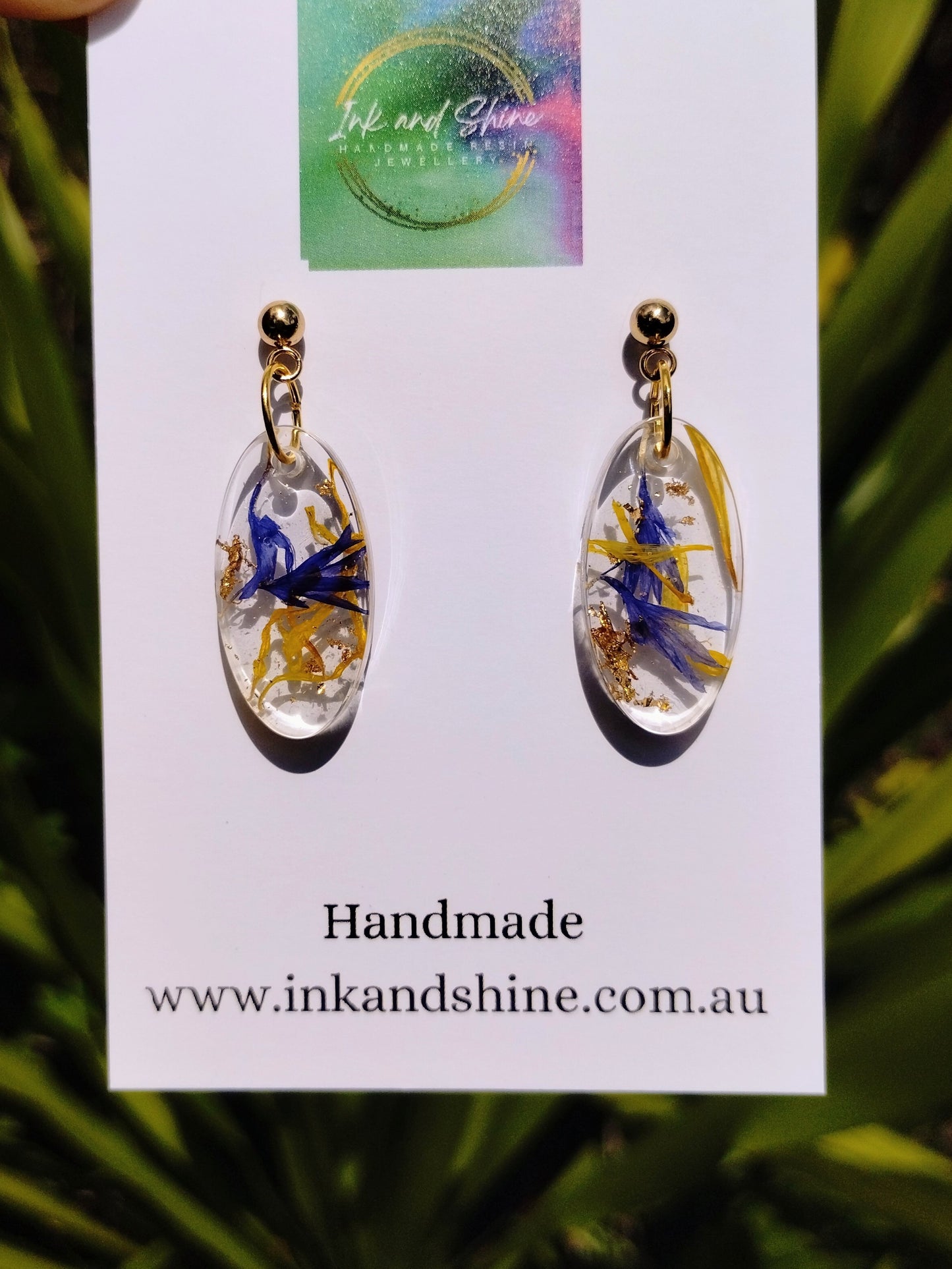 Botanical Drop Earrings