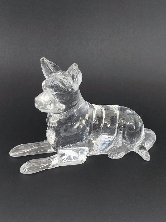 Custom Dog Memorial Keepsake Statue Pointy Ears