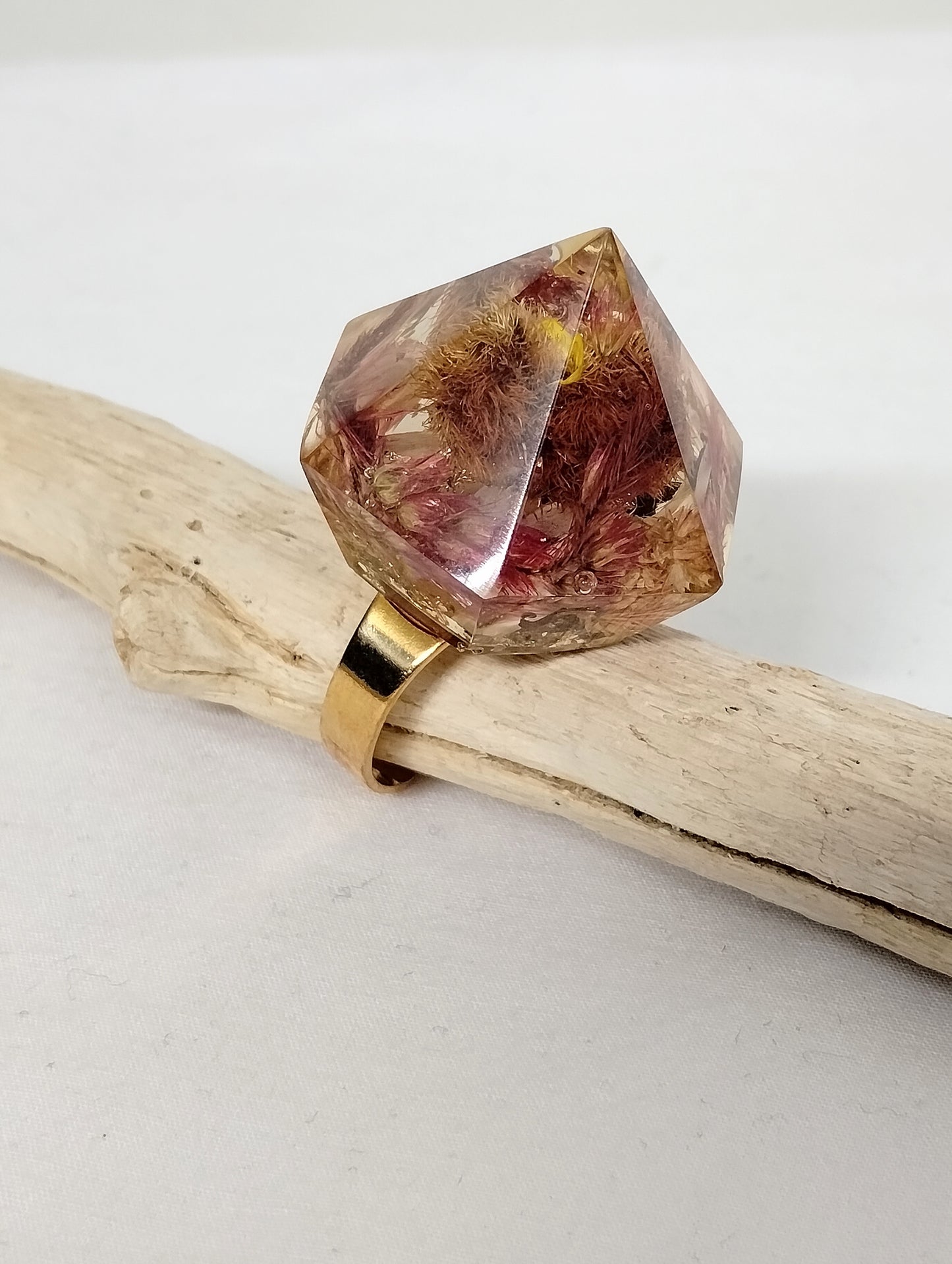 Botanical Statement Ring