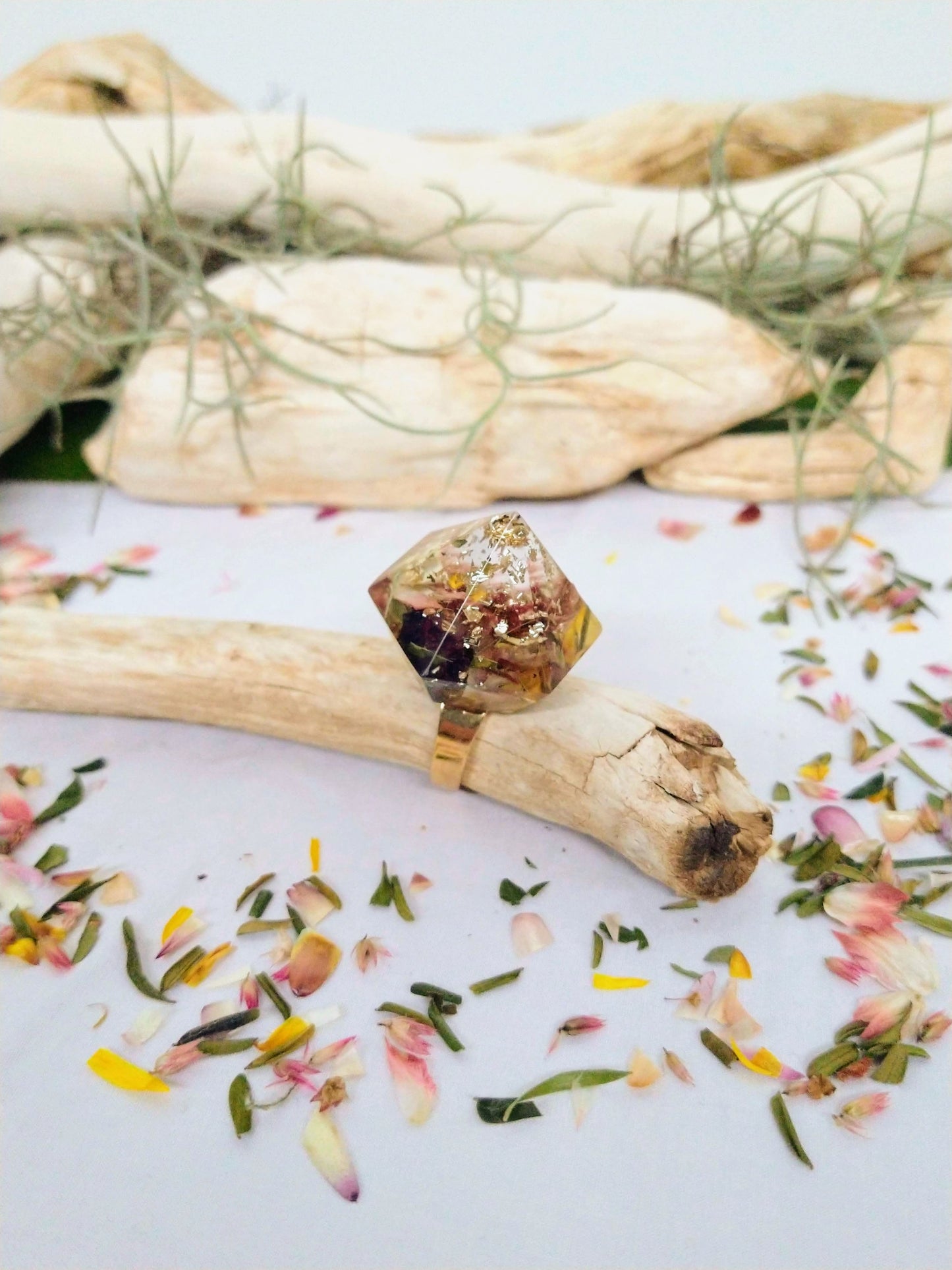 Botanical Statement Ring
