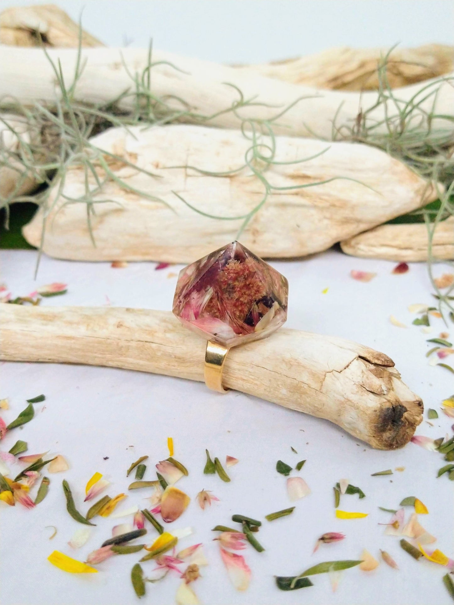 Botanical Statement Ring