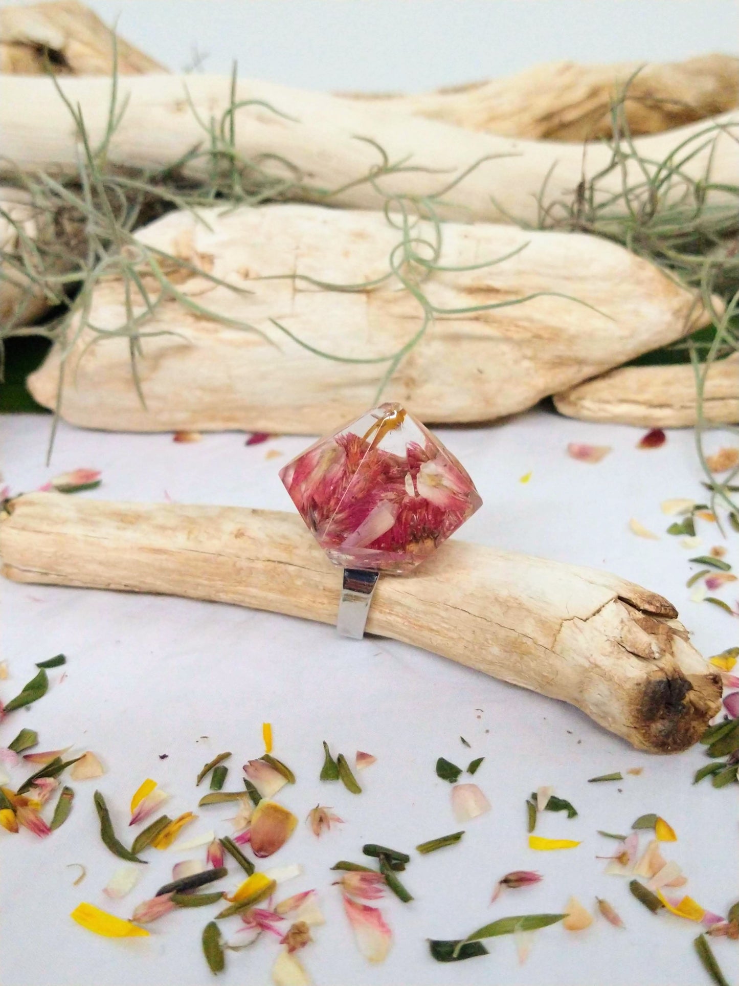 Botanical Statement Ring