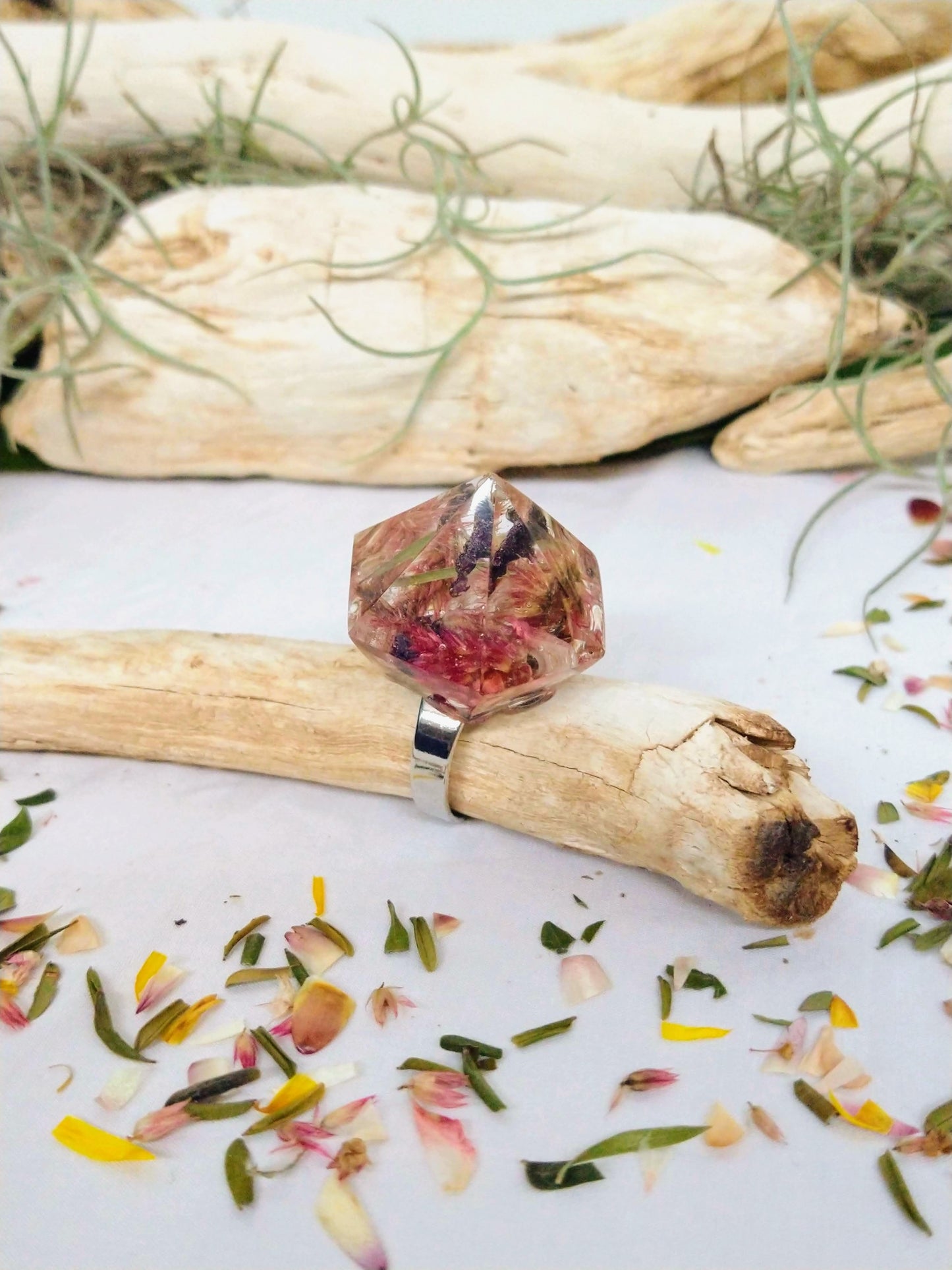 Botanical Statement Ring