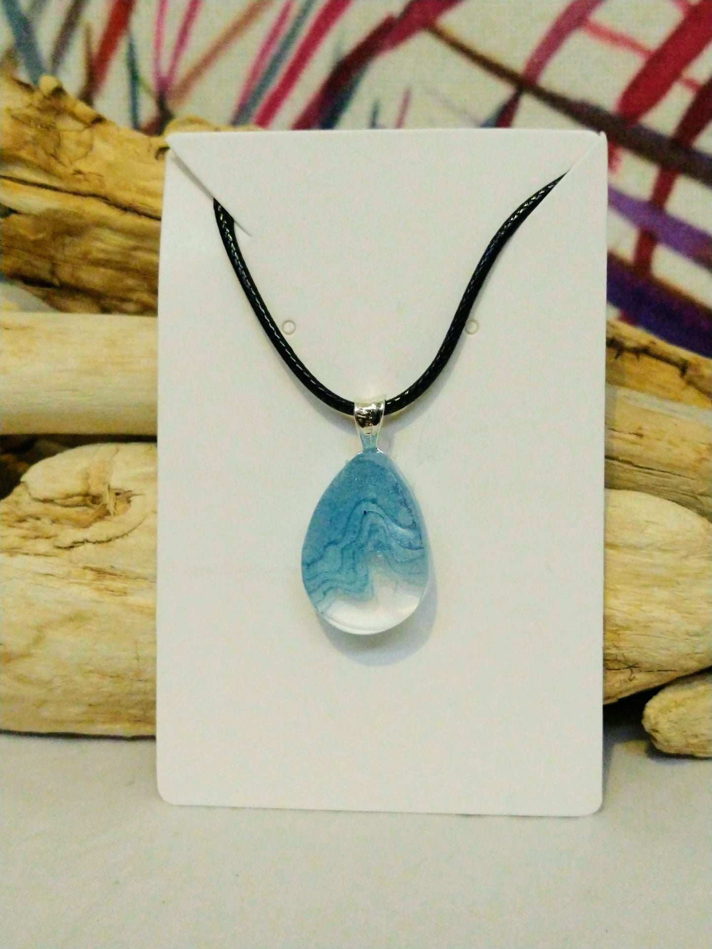 Small Island Pendant Necklace