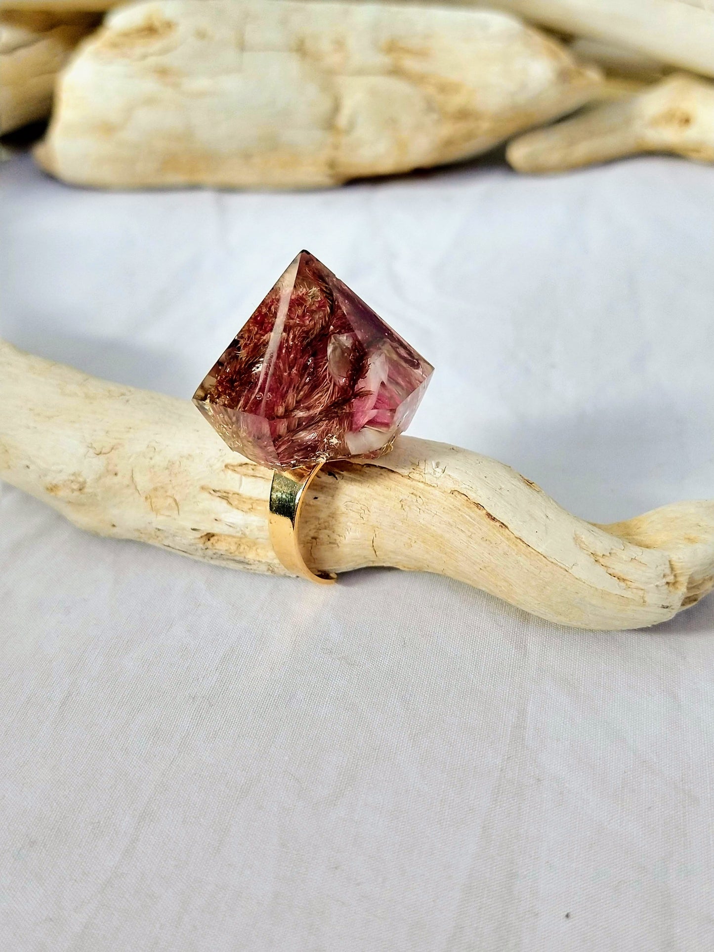 Botanical Statement Ring