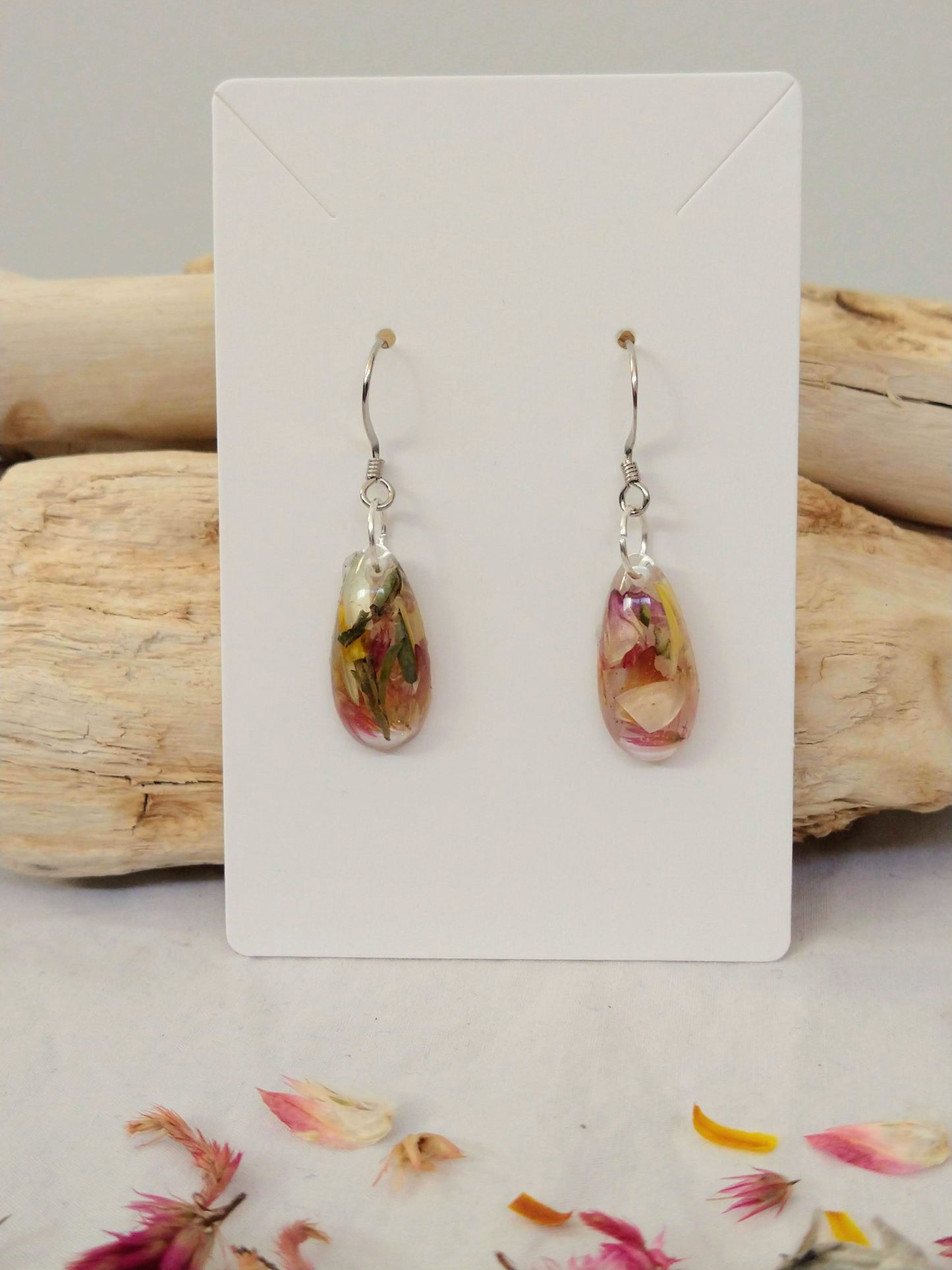 Botanical Dangle Earrings Small