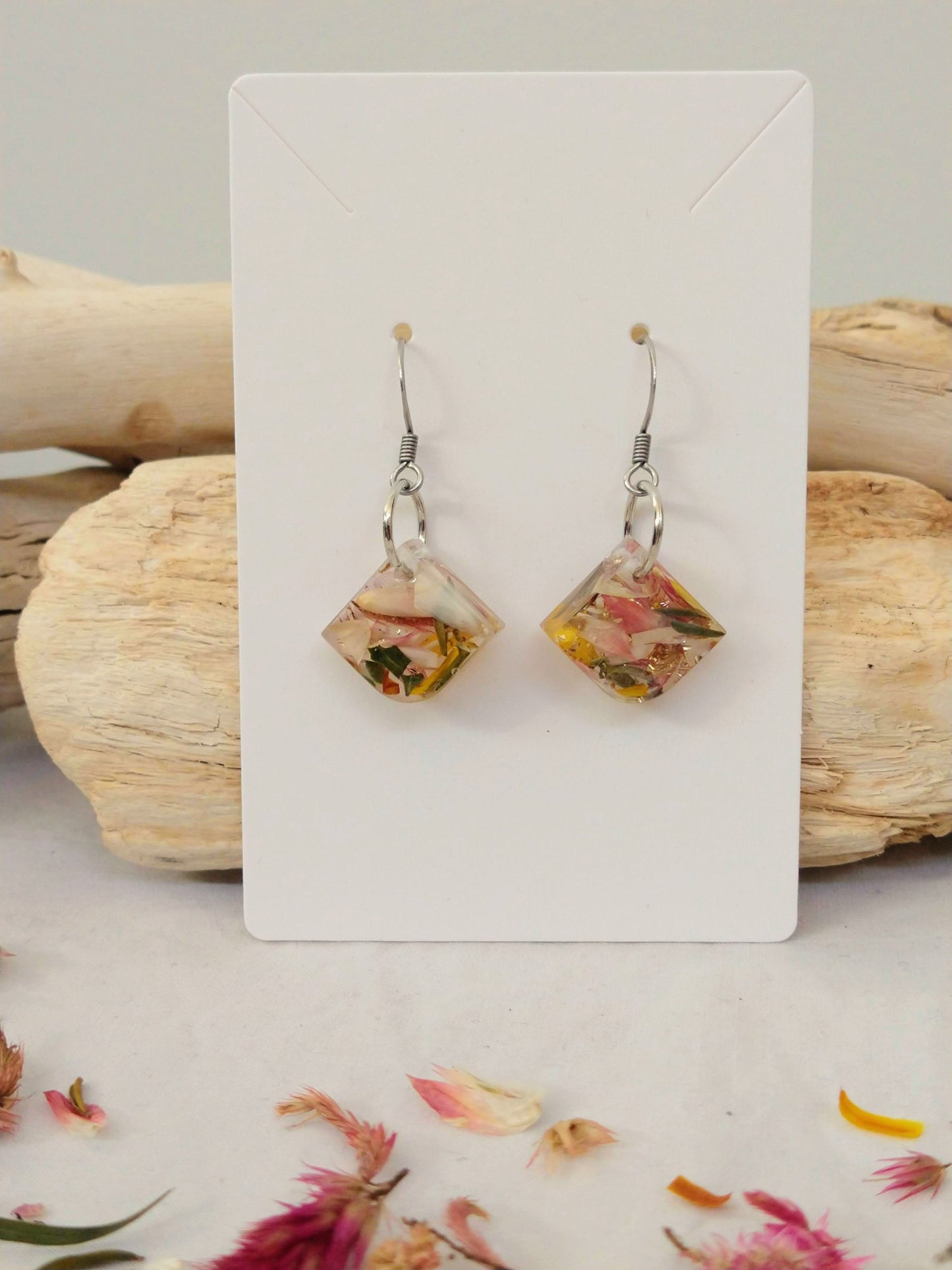 Botanical Dangle Earrings Small