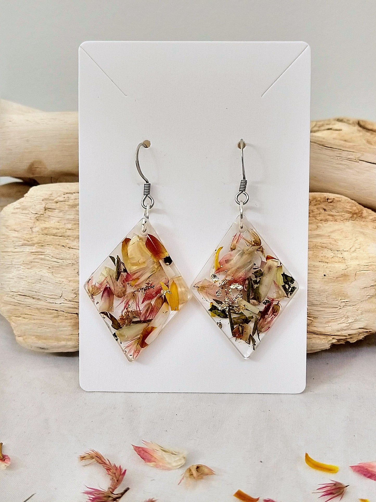 Botanical Dangle Earrings Medium