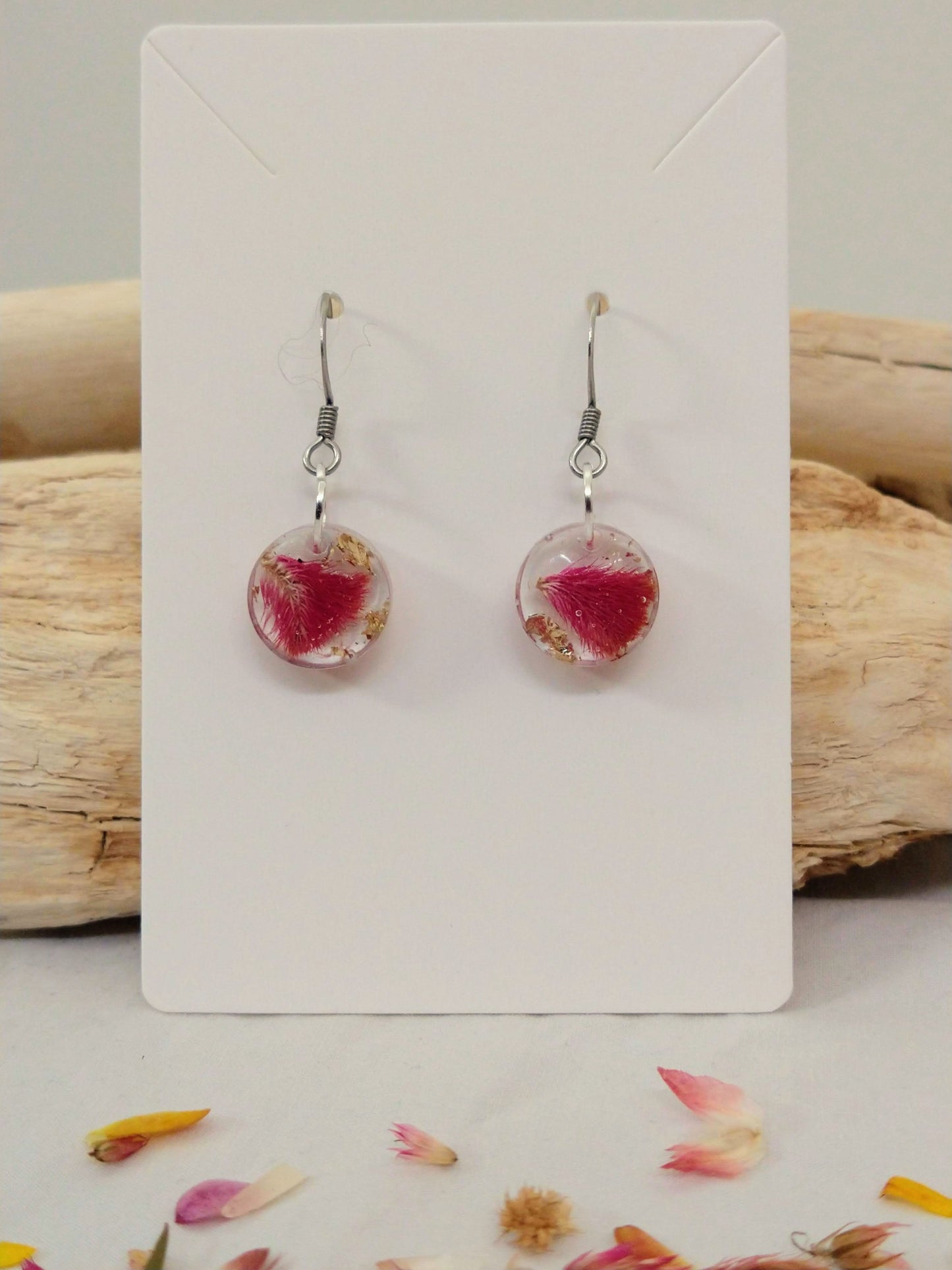 Botanical Dangle Earrings Small