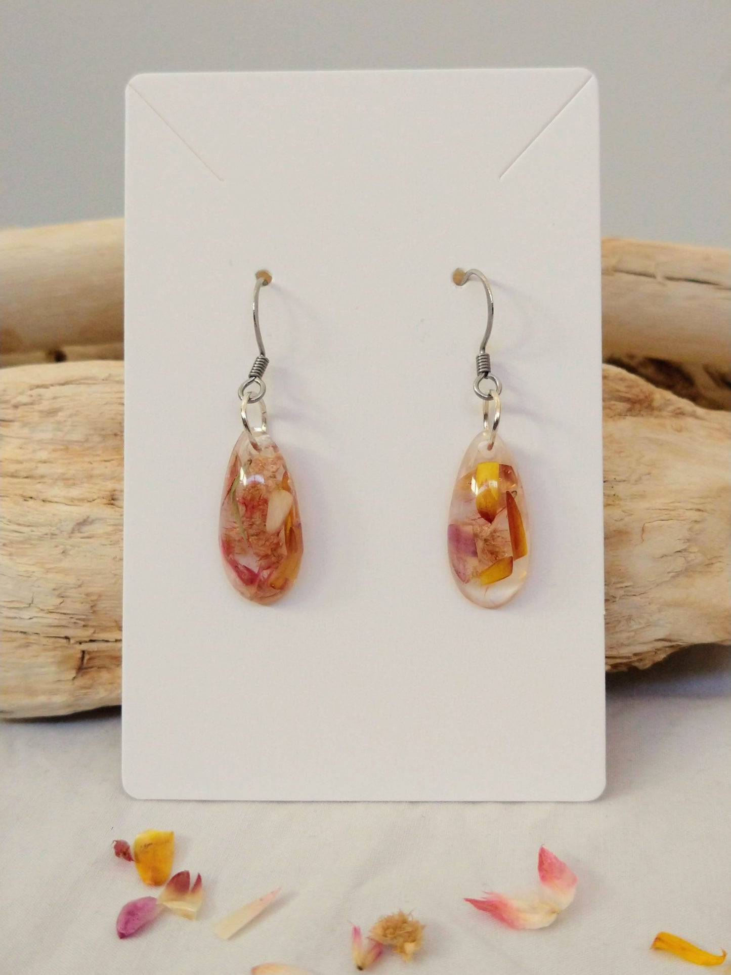 Botanical Dangle Earrings Small