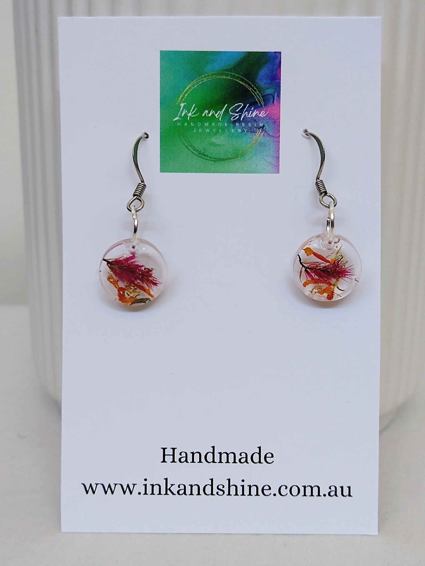 Botanical Dangle Earrings Small