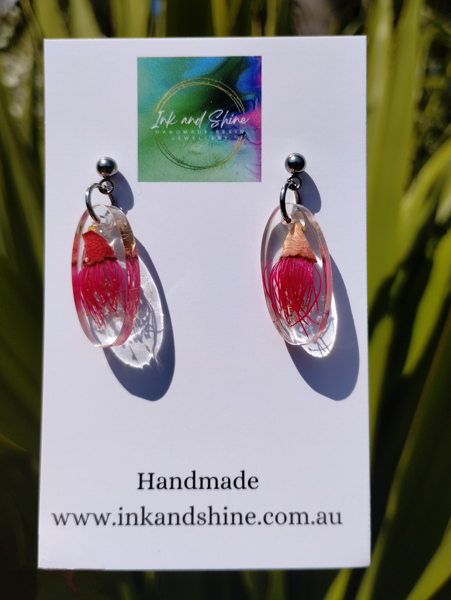 Eucalyptus Drop Earrings