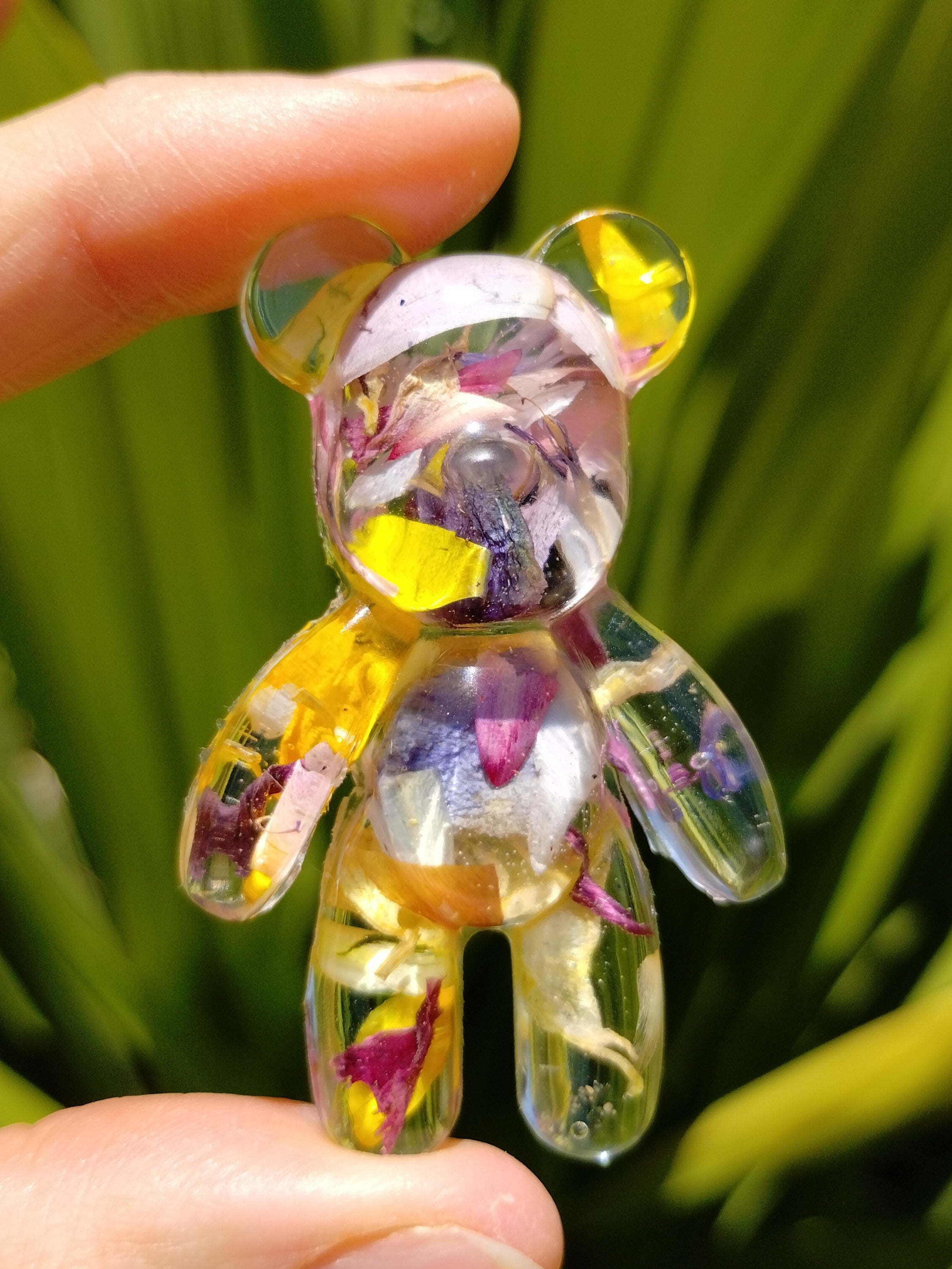 2024 handmade Resin bear ornaments