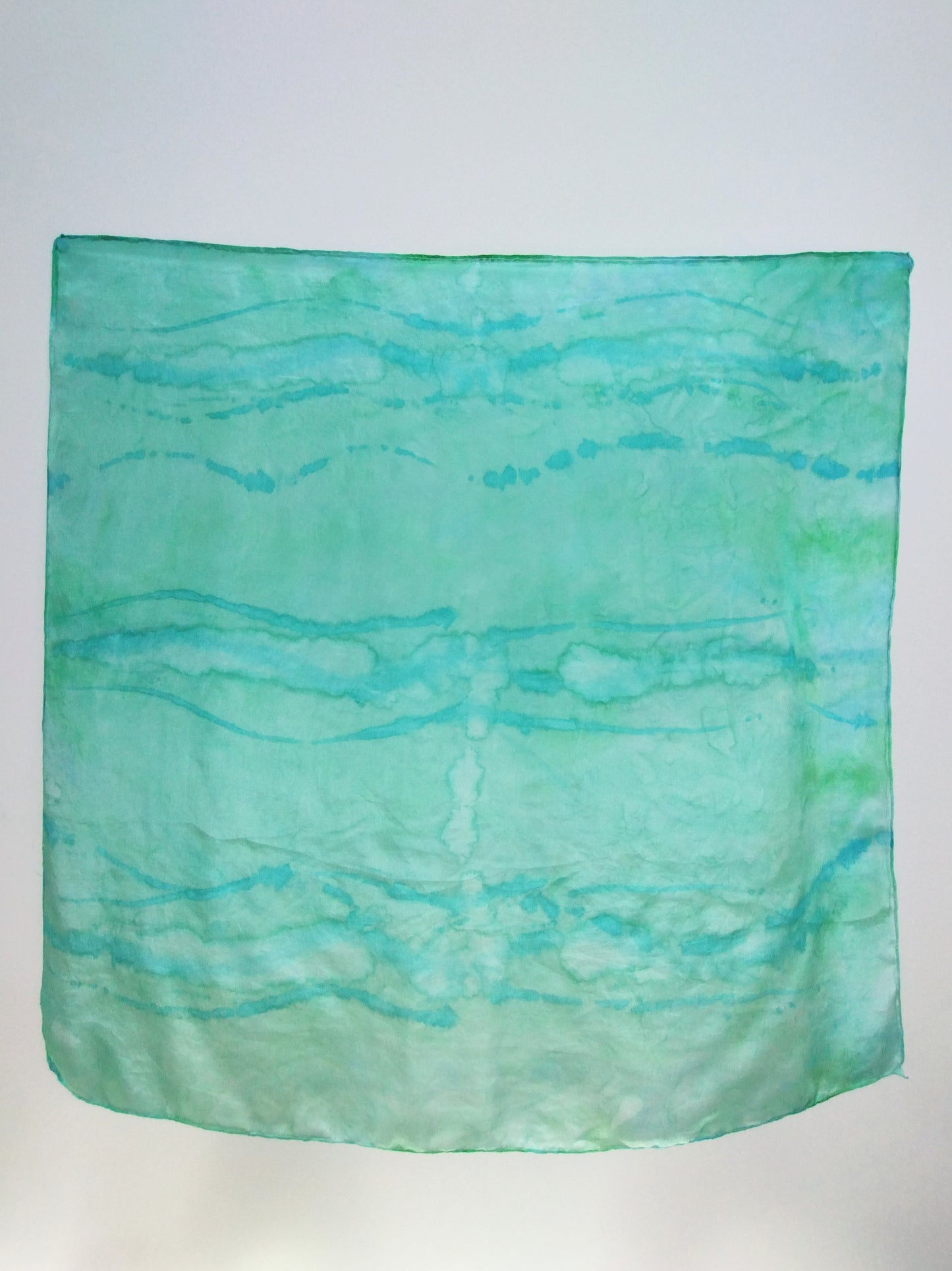 Ink Hand-dyed Silk Scarf