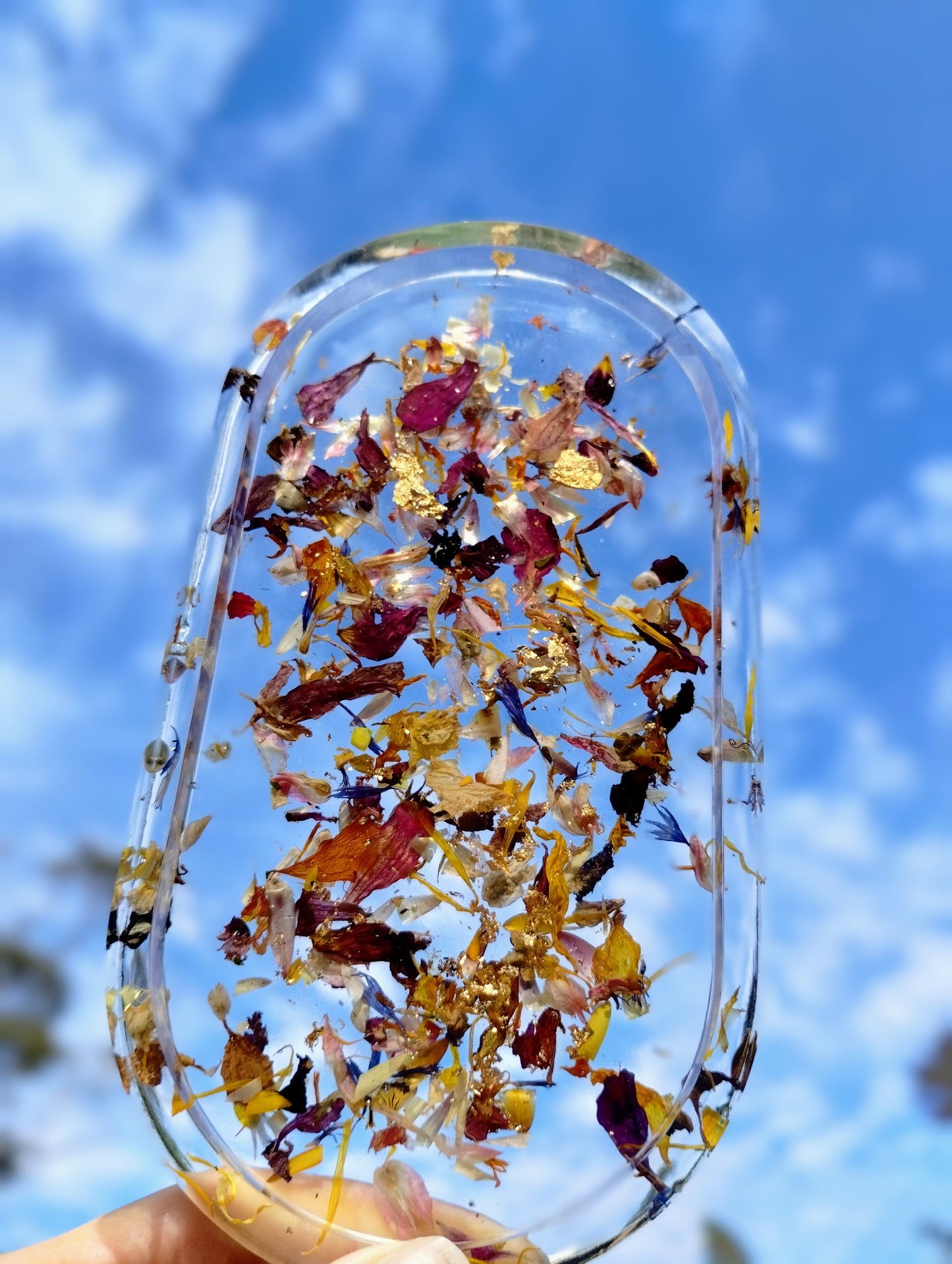 Botanical Oval Trinket Tray