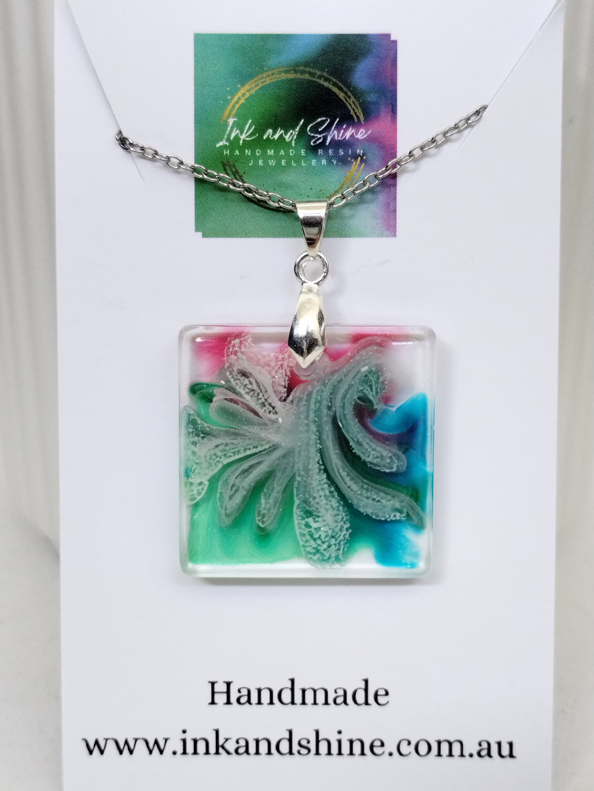 Ink Pendant Necklace