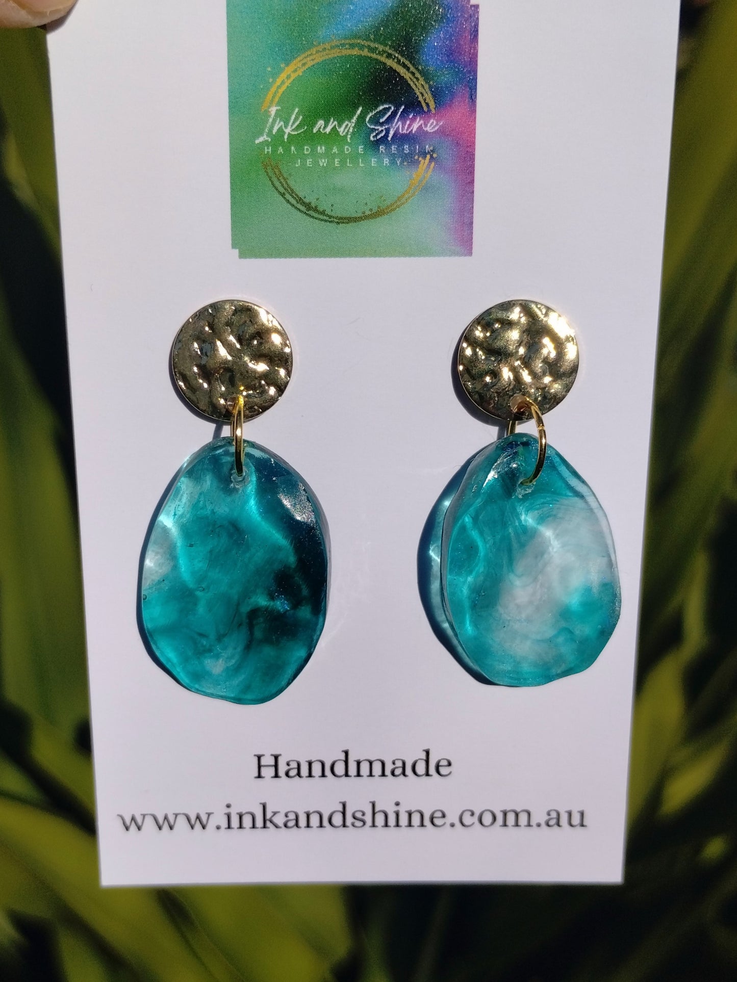 Stormy Sea Drop Earrings